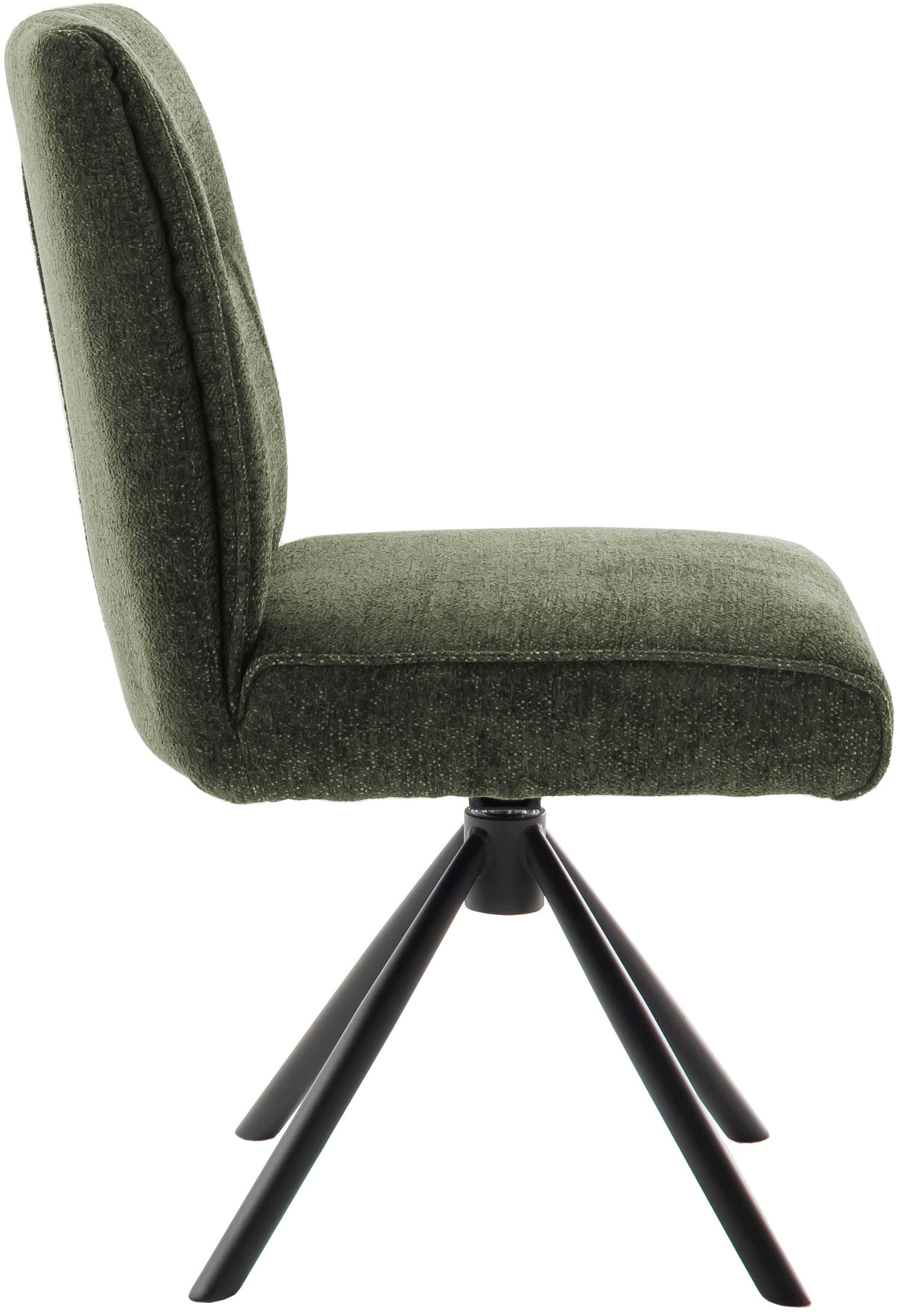 MCA furniture 4-Fußstuhl »DELANE Esszimmerstuhl (2er Set) - Stuhl« (Set) 2 Stk.Taschenfederkern, Lehnenkippfunktion, beweglicher Rücken, 360° drehbar