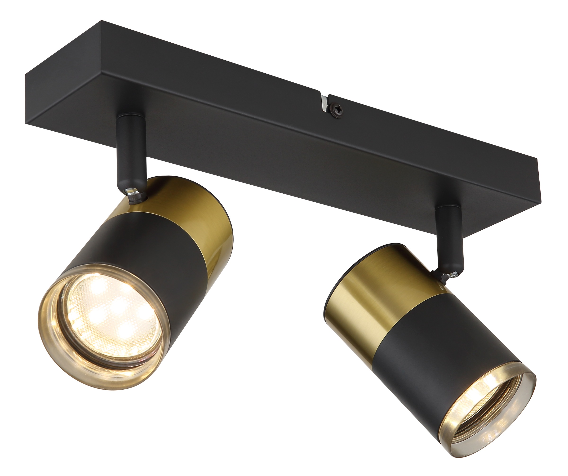 GLOBO LIGHTING Deckenstrahler »BRISBON« GU10 1 Stk. Spot Deckenspot Flur Schlafzimmer Wohnzimmer