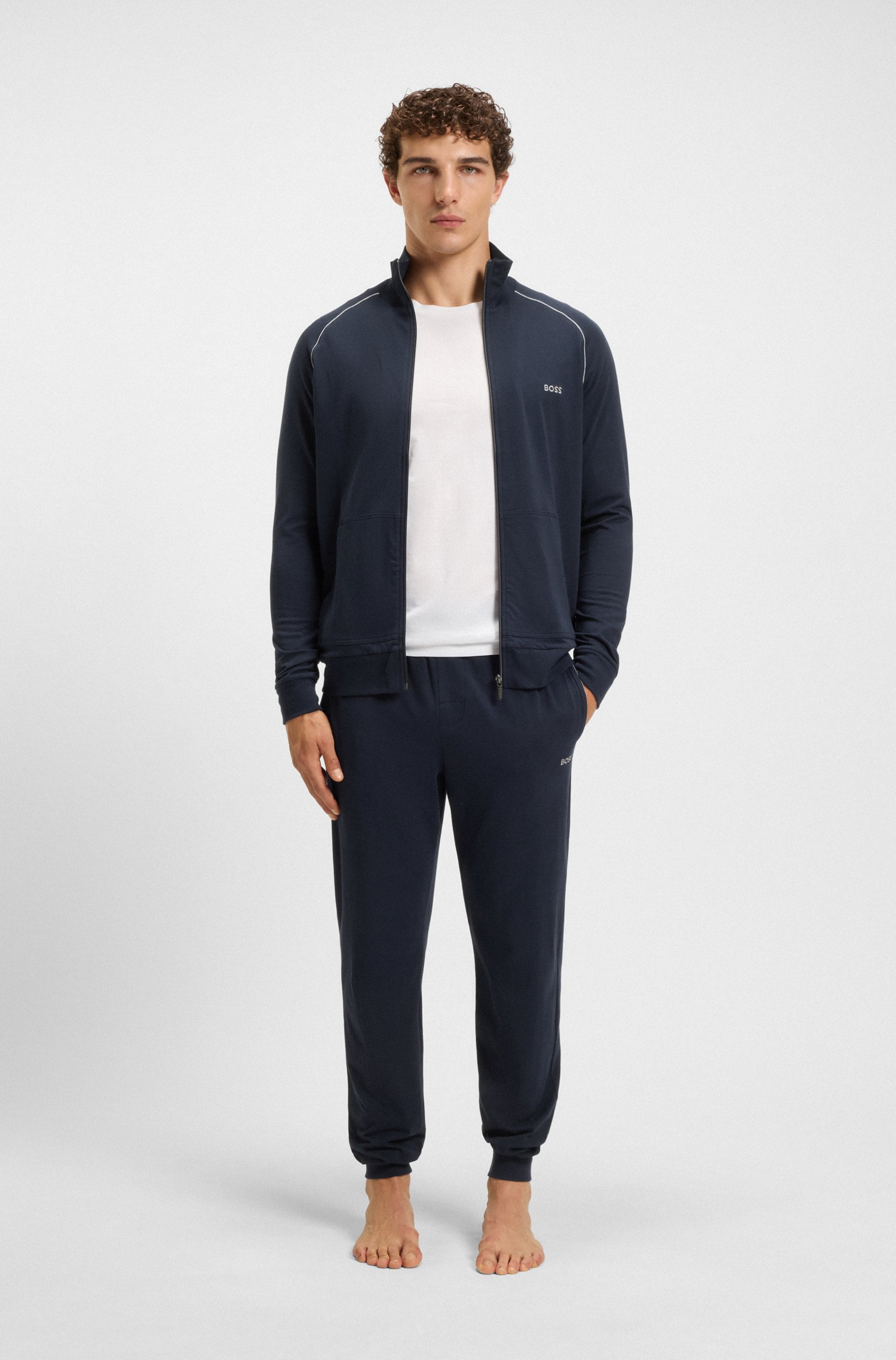 BOSS Sweathose »Mix&Match Pants«, mit BOSS Aufdruck auf dem Kordelzug