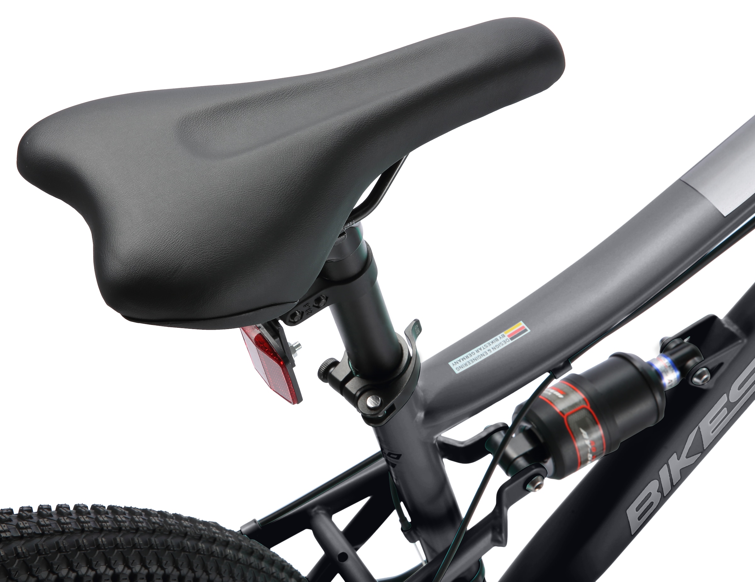 Bikestar Mountainbike 21 Gang Shimano RD-TY300 Schaltwerk Kettenschaltung für Damen und Herren, Kettenschaltung