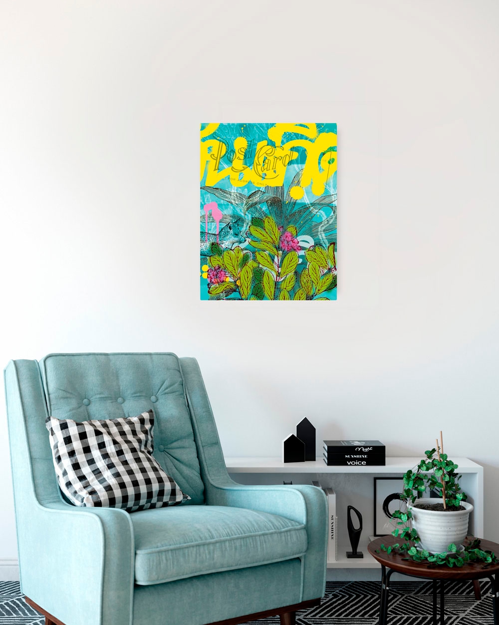 Komar Leinwandbild "Post Card - Größe 30 x 40 cm", Natur, (1 St.), Keilrahm günstig online kaufen