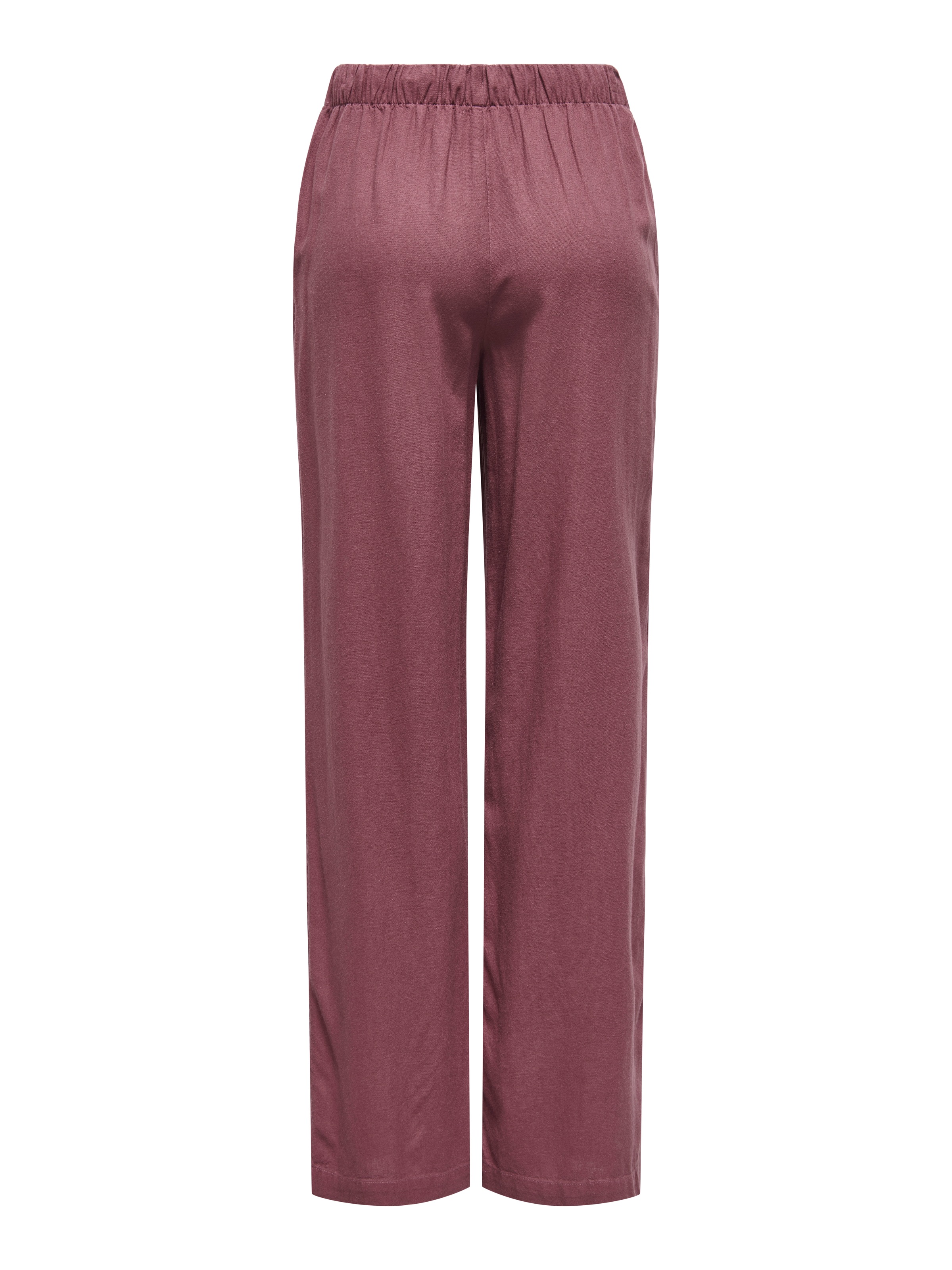 ONLY Schlupfhose »ONLGOA MW LINEN BL PULL-UP PANT CC PNT«  mit Leinen