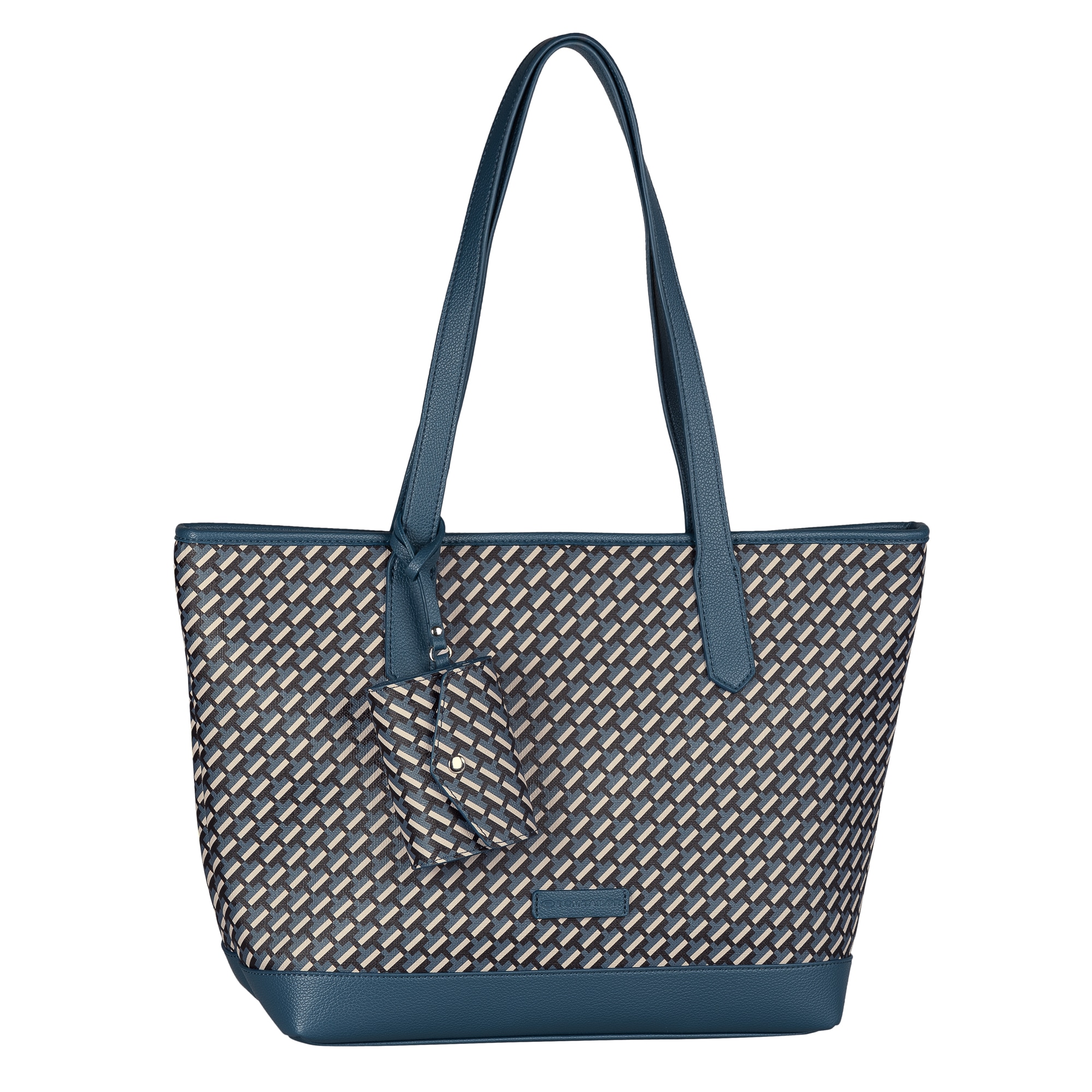 TOM TAILOR Shopper "Xenia", mit raffiniert geometrischen "T" Print des Logo günstig online kaufen