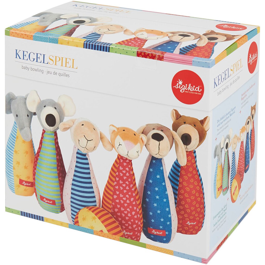 Sigikid Spiel »PlayQ, Kegelspiel Soft«