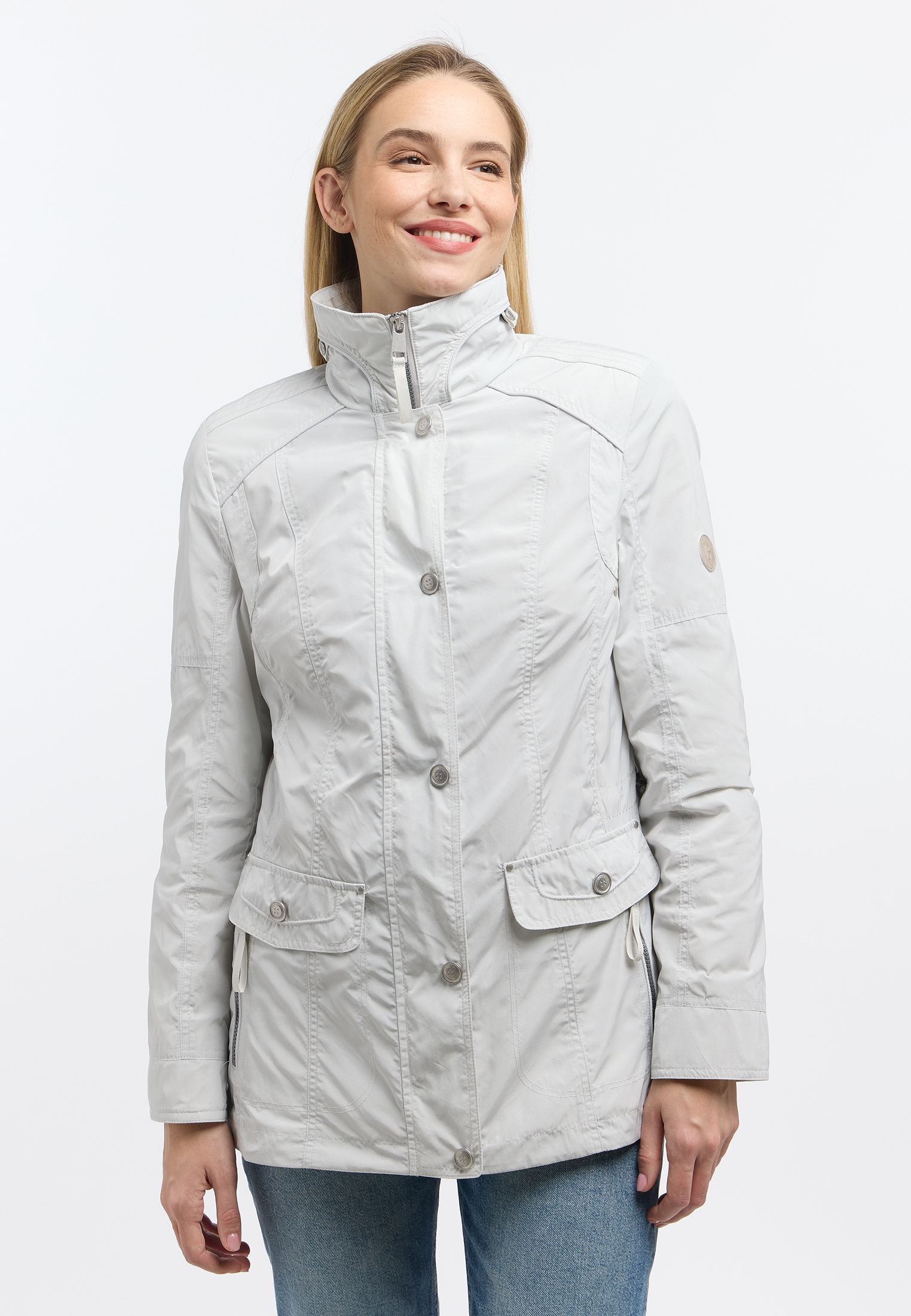 Barbara Lebek Outdoorjacke su Kapuze