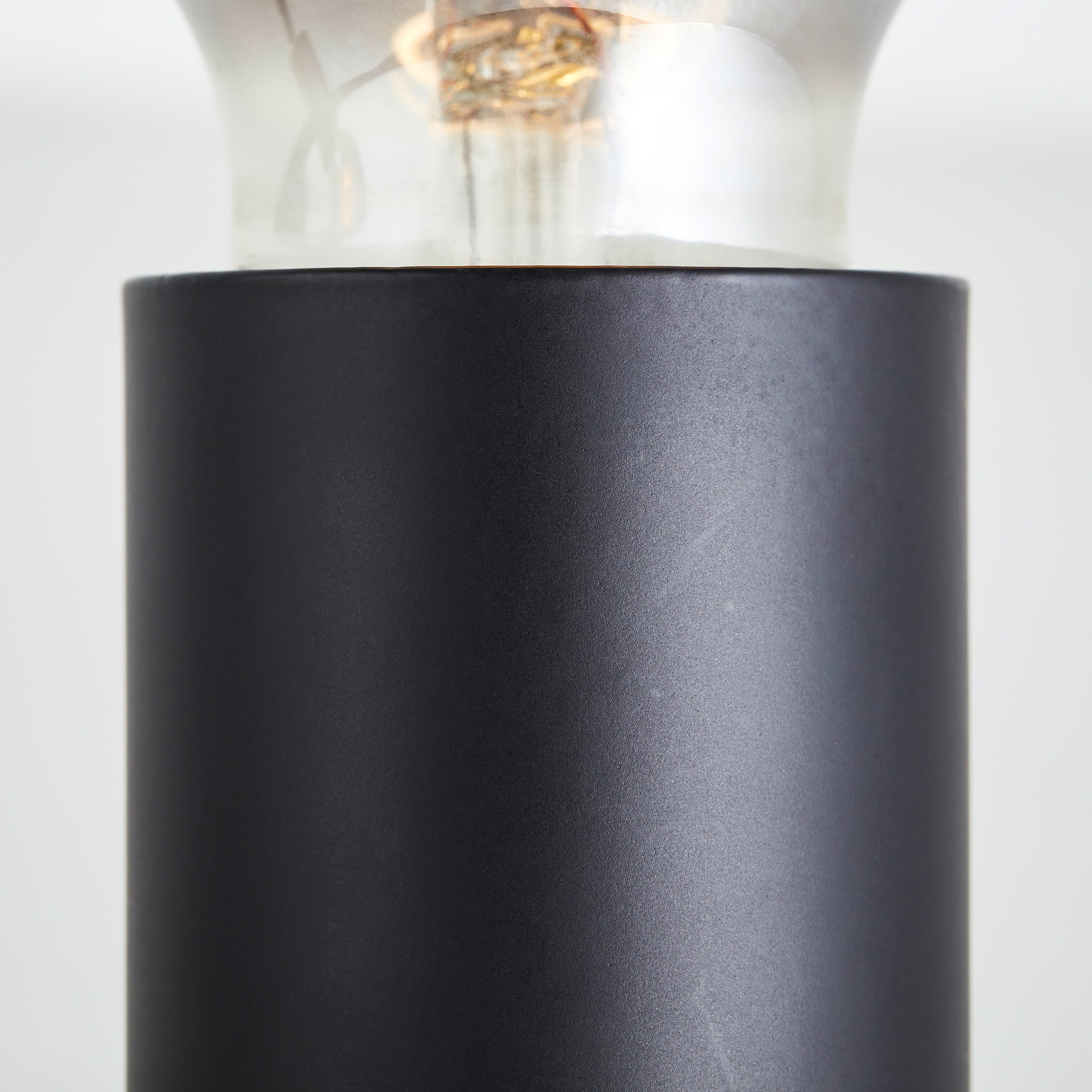 Brilliant Deckenstrahler »Tiffany«, 2 flammig, Leuchtmittel E27 | ohne Leuchtmittel, Deckenspot, 12 x 26 x 14 cm, E27, schwenkbar, Metall, matt schwarz