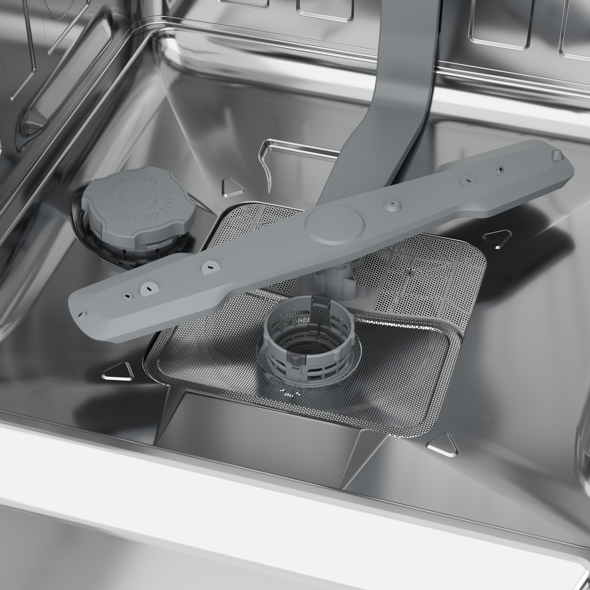 BEKO teilintegrierbarer Geschirrspüler »BDSN25530X 7623991677«, 15 Maßgedecke, Watersafe+