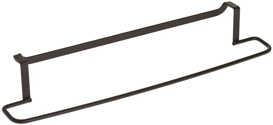 Metaltex Handtuchhalter »Lava«, (1 tlg.), in matt schwarz mit exclusiver TouchTherm® Beschichtung, Vintage-Style