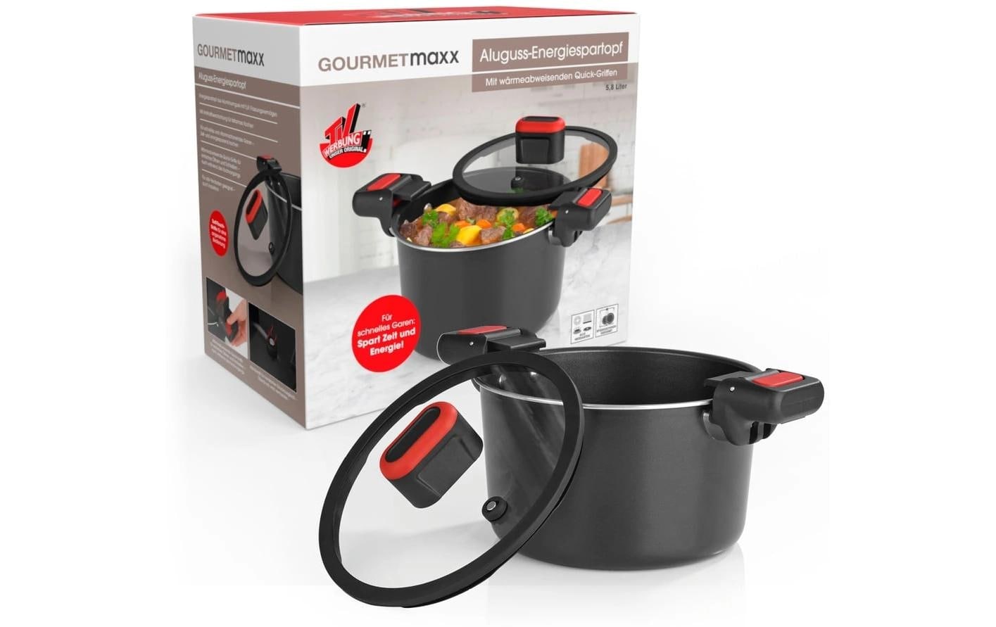 GOURMETmaxx Kochtopf »GOURMETmaxx, Aluminiumguss, 5,8 l«