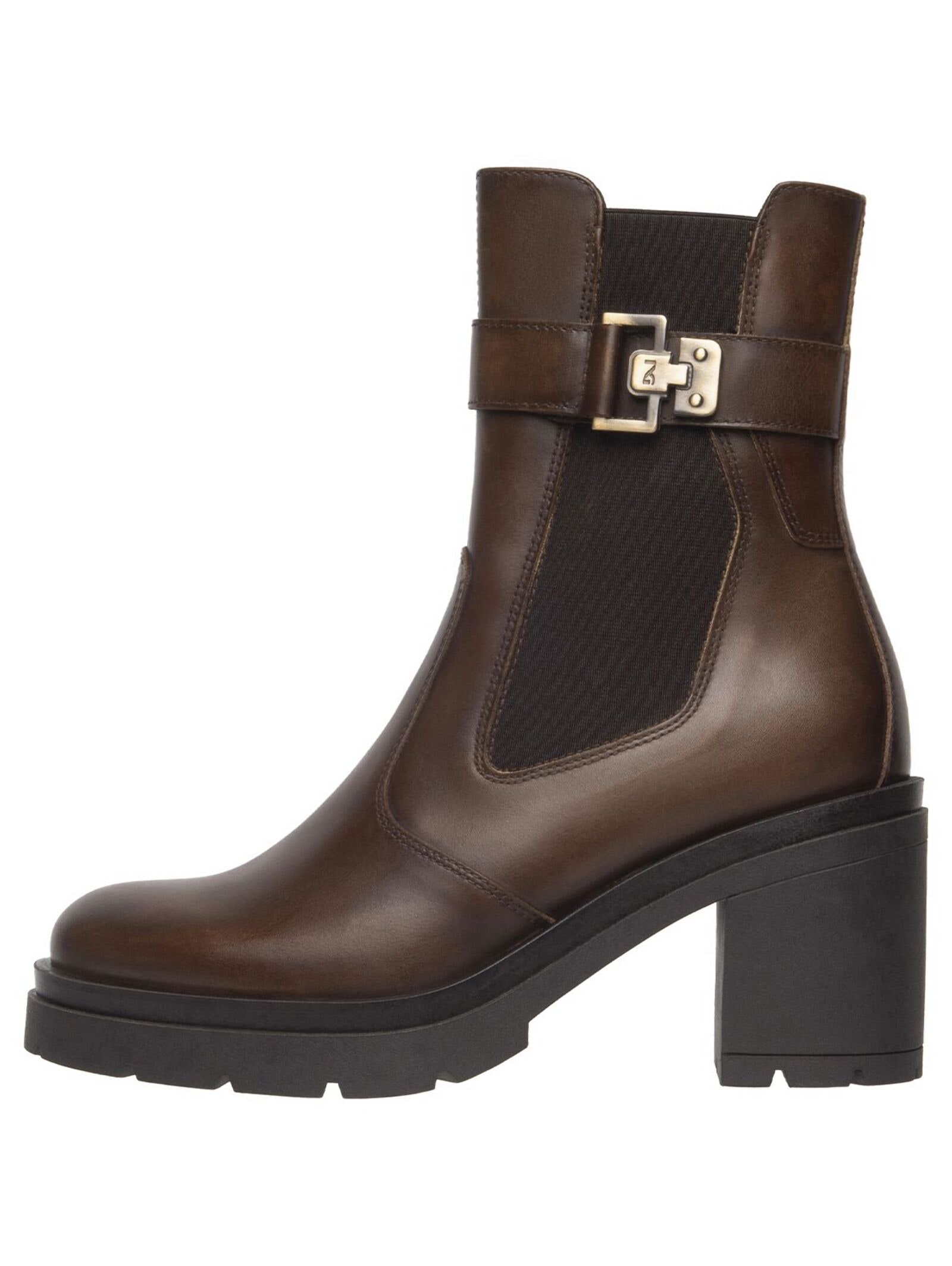 Nero Giardini High-Heel-Stiefelette »Nero Giardini Stiefelette Leder/Textil«