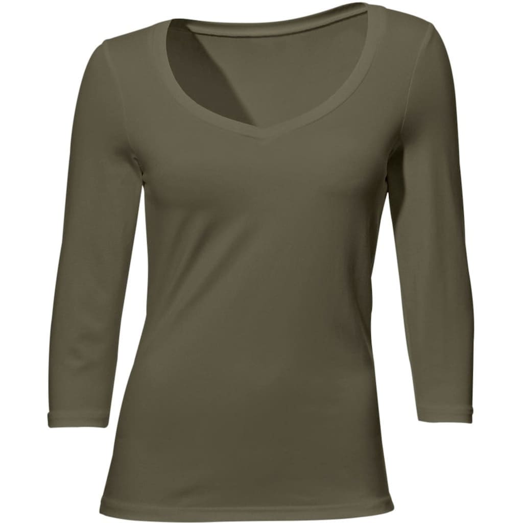 heine 3/4-Arm-Shirt »Shirt«, (1 tlg.)