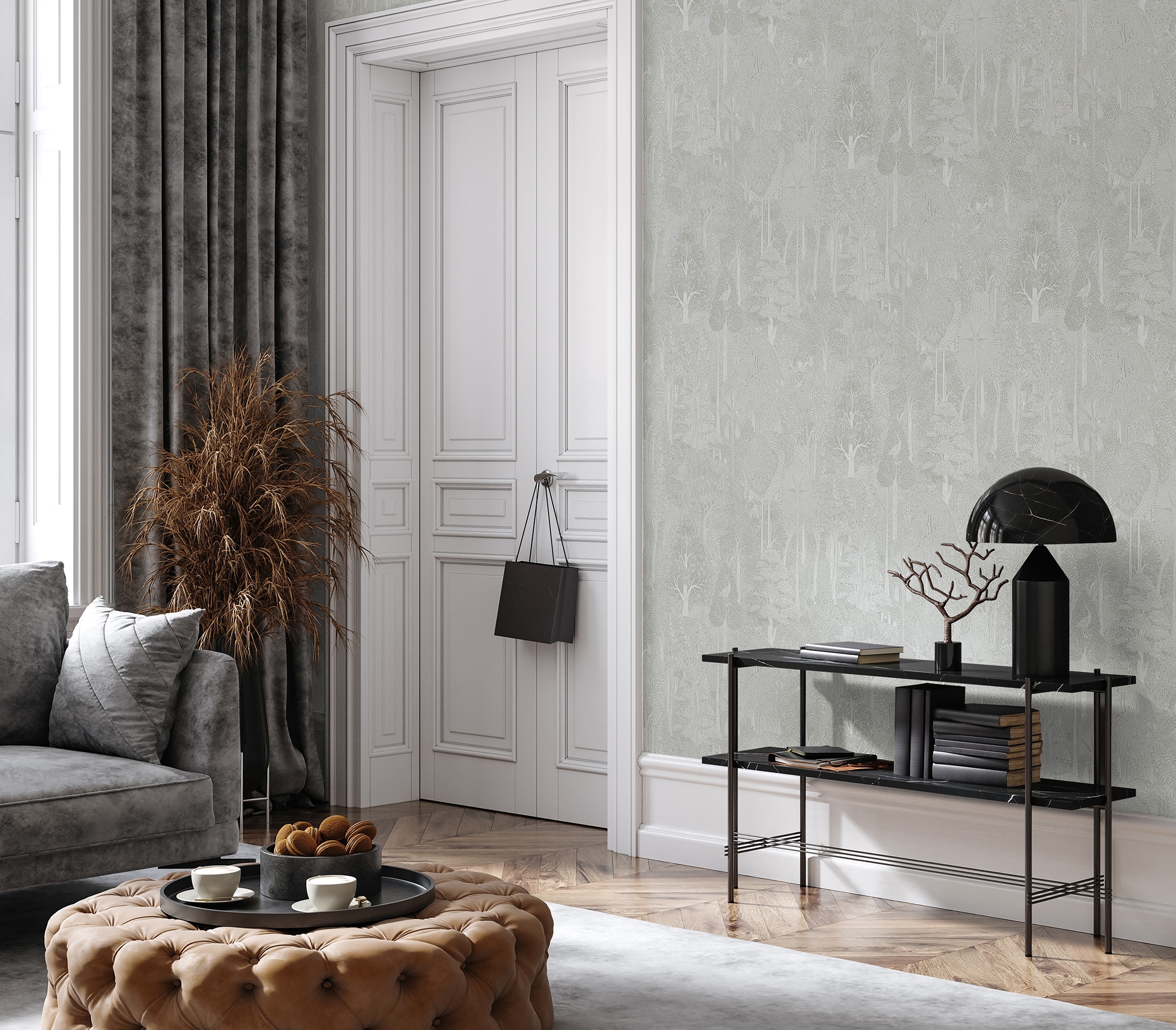 Marburg Vliestapete "Floral Meadows" floral moderne Tapete für Wohnzimmer Schlafzimmer Küche