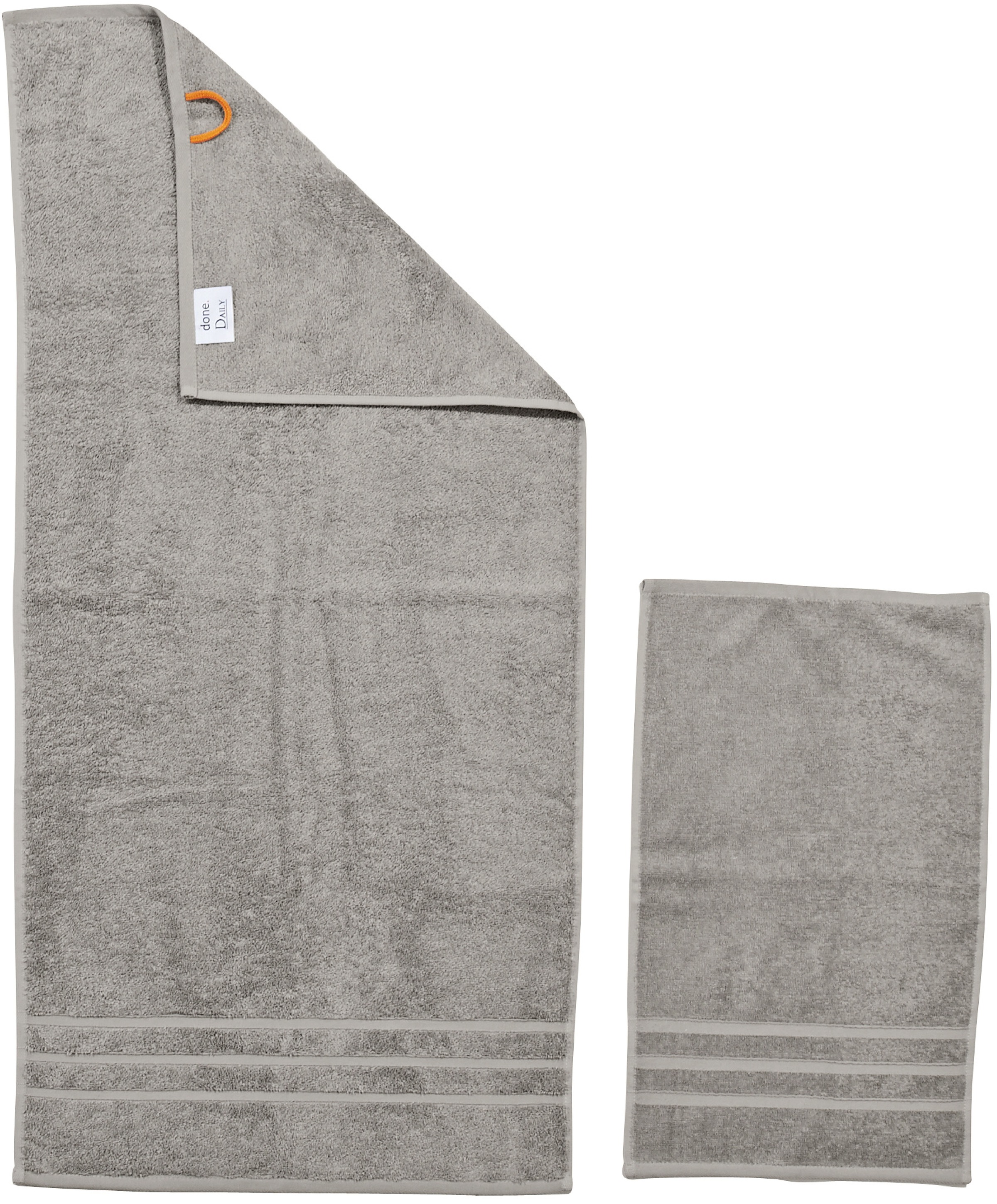 done. Handtuch Set "Daily Uni" 2x Gästehandtücher & 2x Handtücher, Uni-Farb günstig online kaufen
