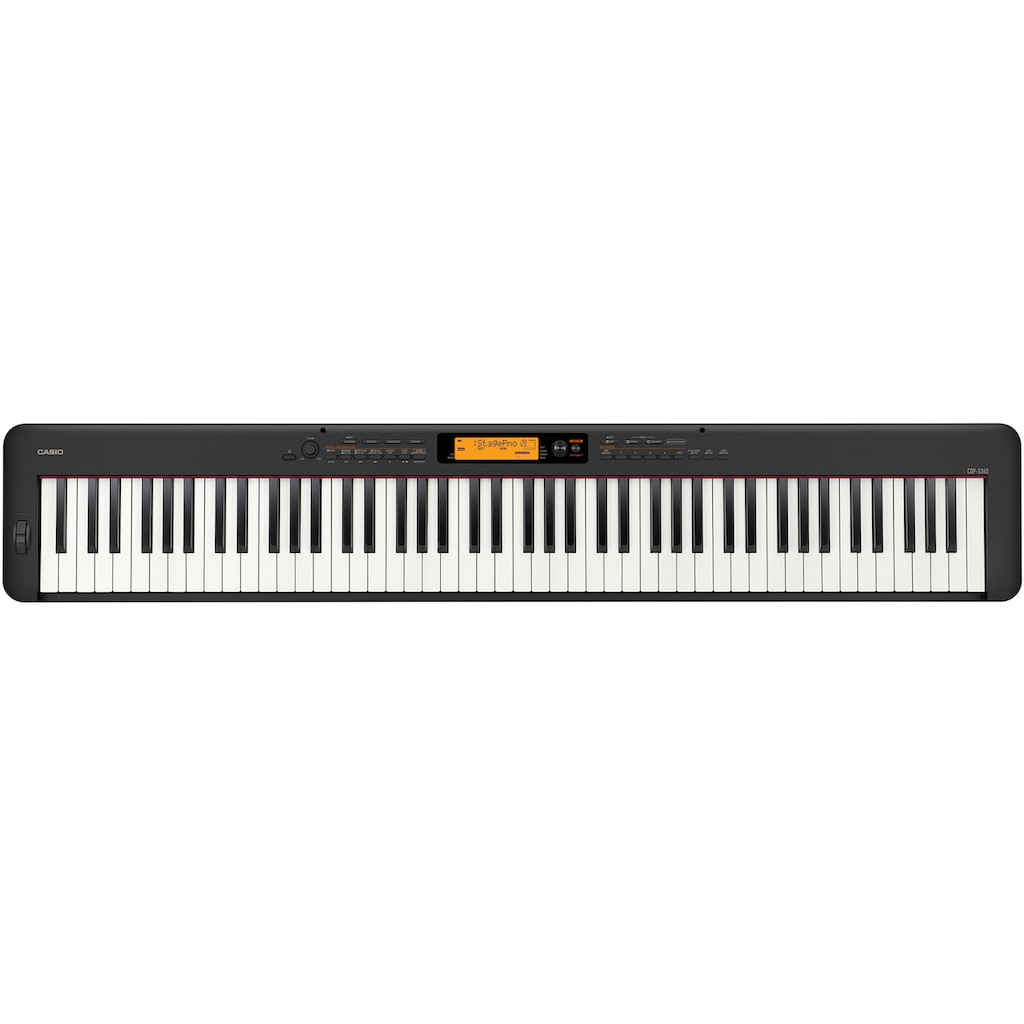 CASIO Digitalpiano »CDP-S360BK«, (Set), mit Stativ und Pedal