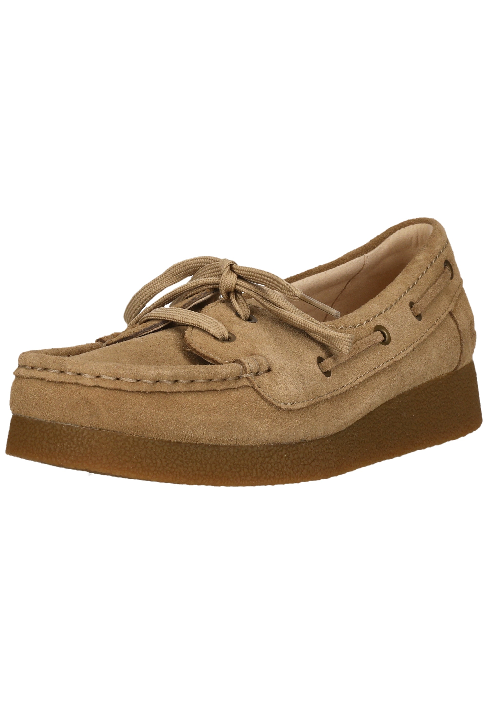 Clarks Schnürschuh "Wallabee EVO Sea" mit Krepp-Effekt an der Sohle günstig online kaufen