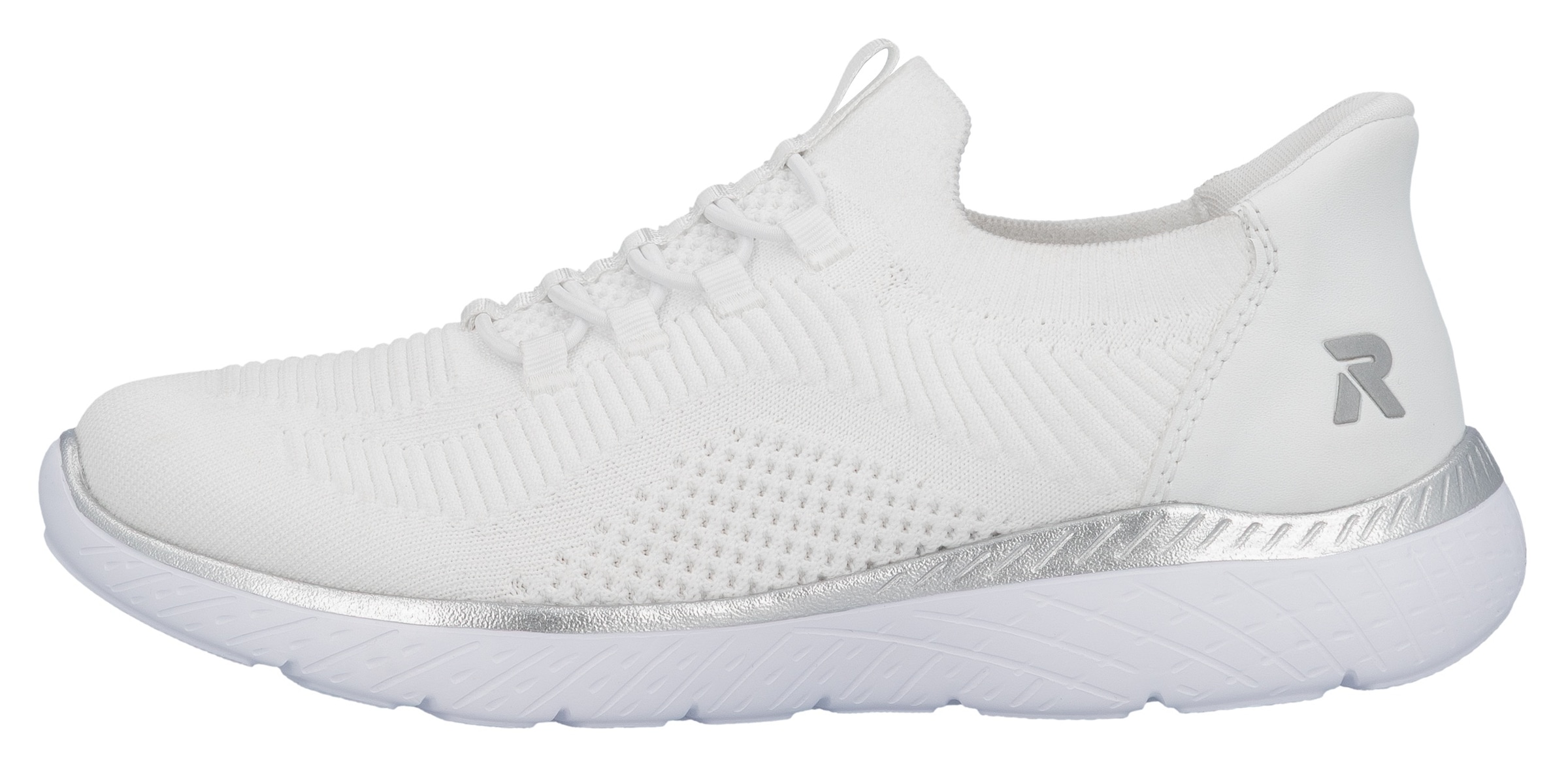 RIEKER Sport Slip-On Sneaker »Ready2GO«, Halbschuh, Freizeitschuh, Slipper mit MemoSoft-Innensohle
