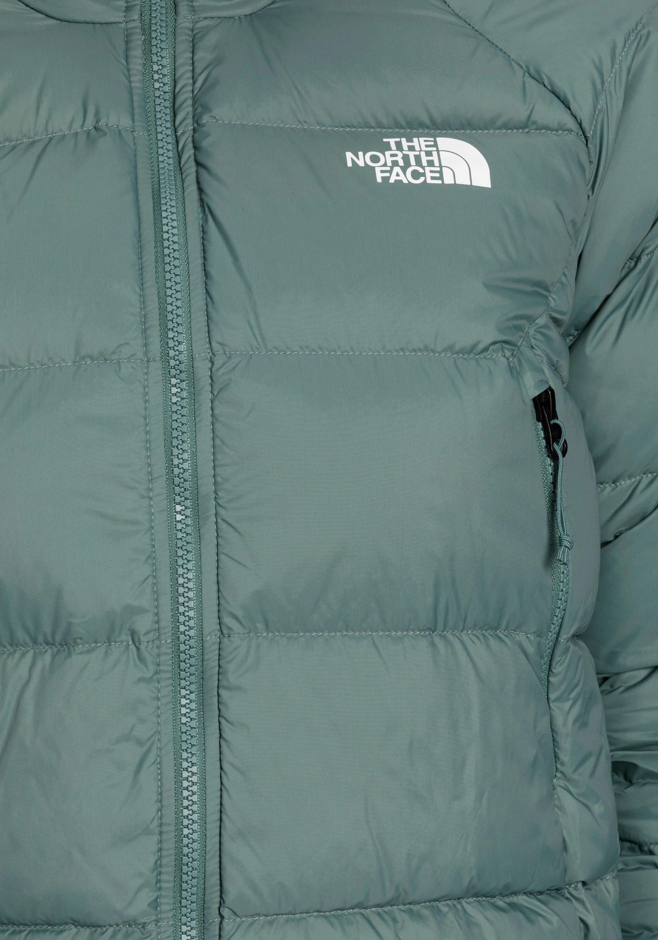 The North Face Daunenjacke »W HYALITE DOWN HOODIE - EU«, (1 St.), mit Kapuze, ATMUNGSAKTIV und WASSERABWEISEND