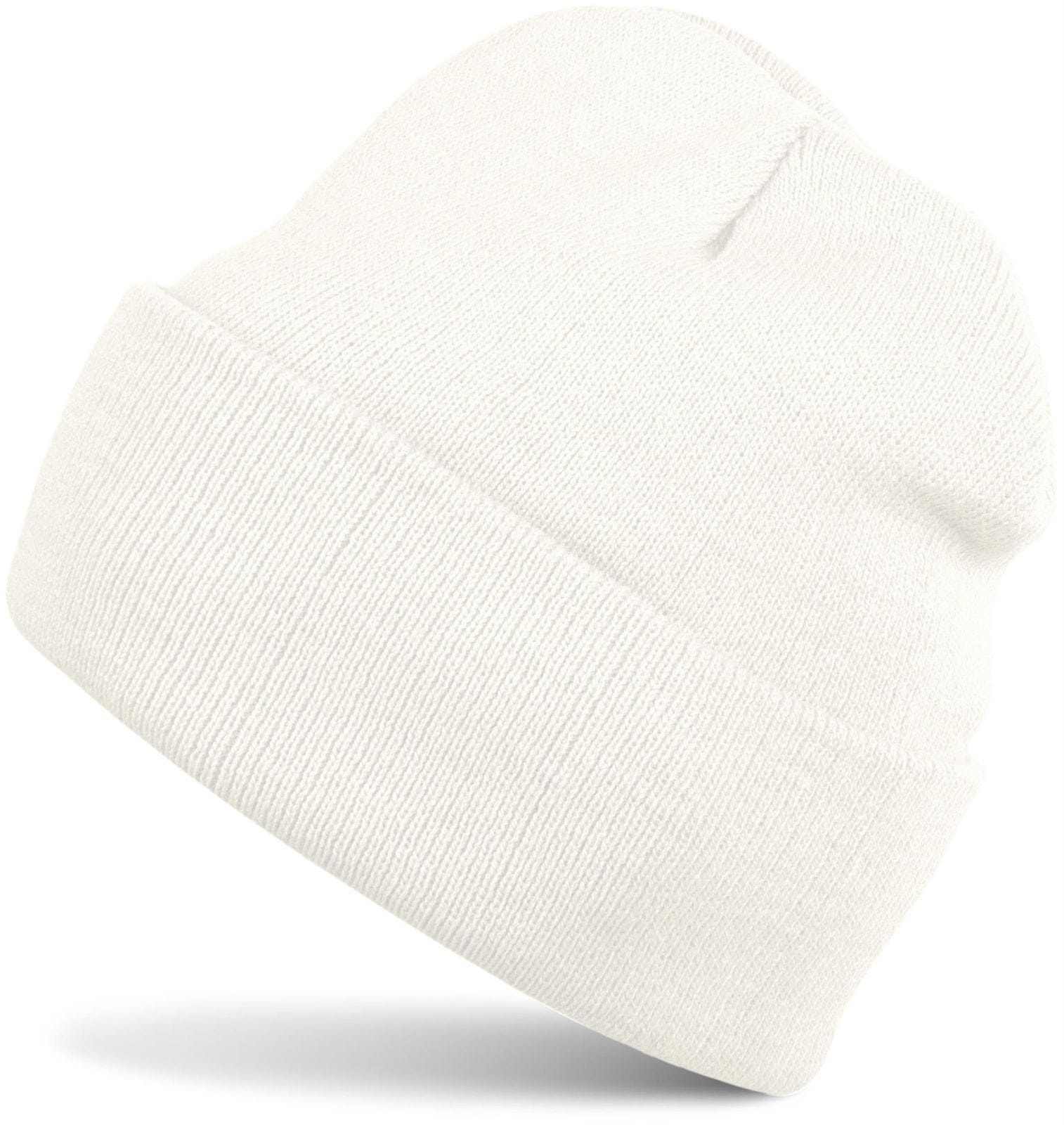 styleBREAKER Strickmütze "Winter Strickmütze mit Krempe" 1 Stk.