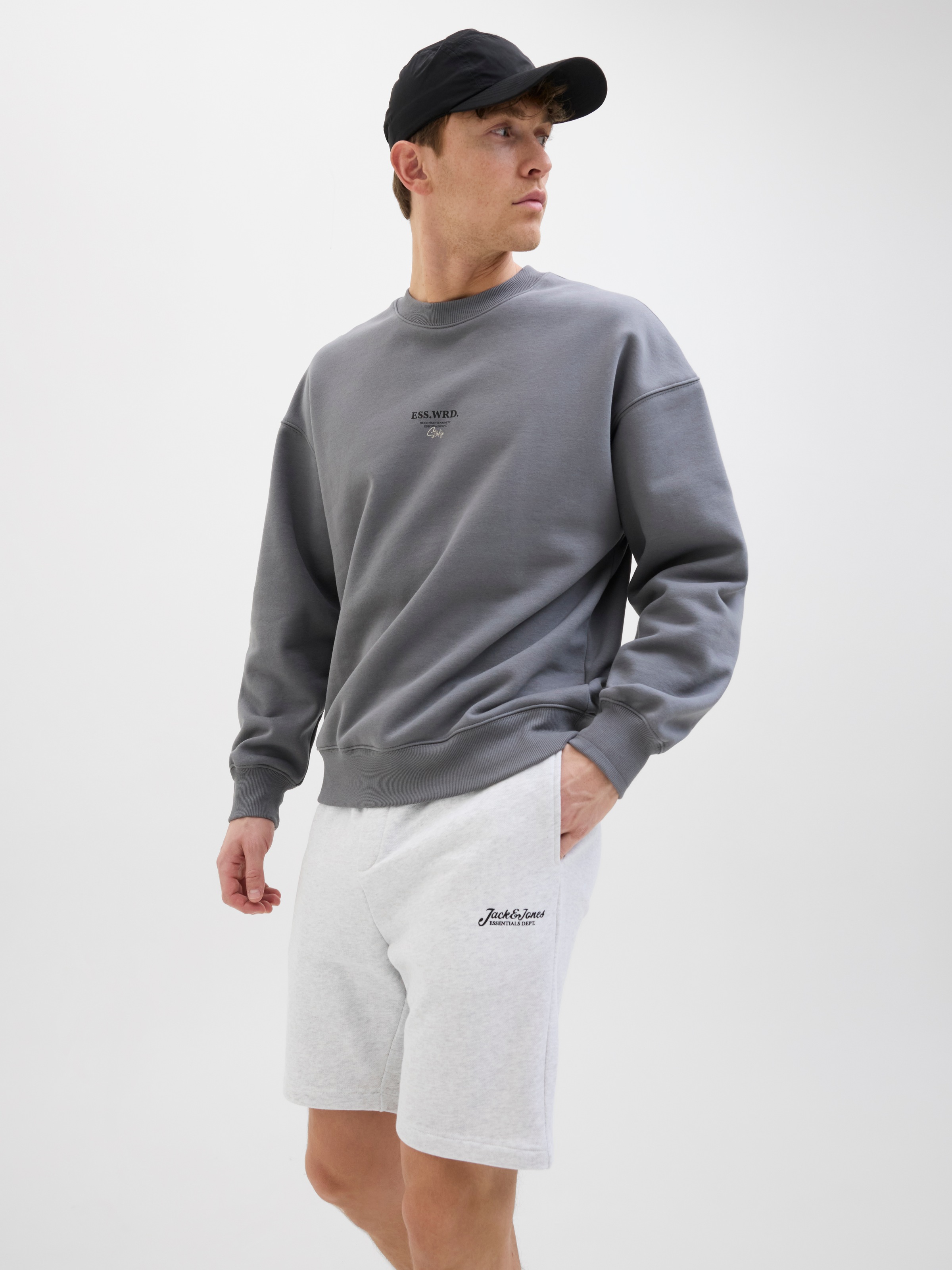 Jack & Jones Sweatshorts "JPSTGORDON BEAU SWEAT SHORTS LNG" günstig online kaufen