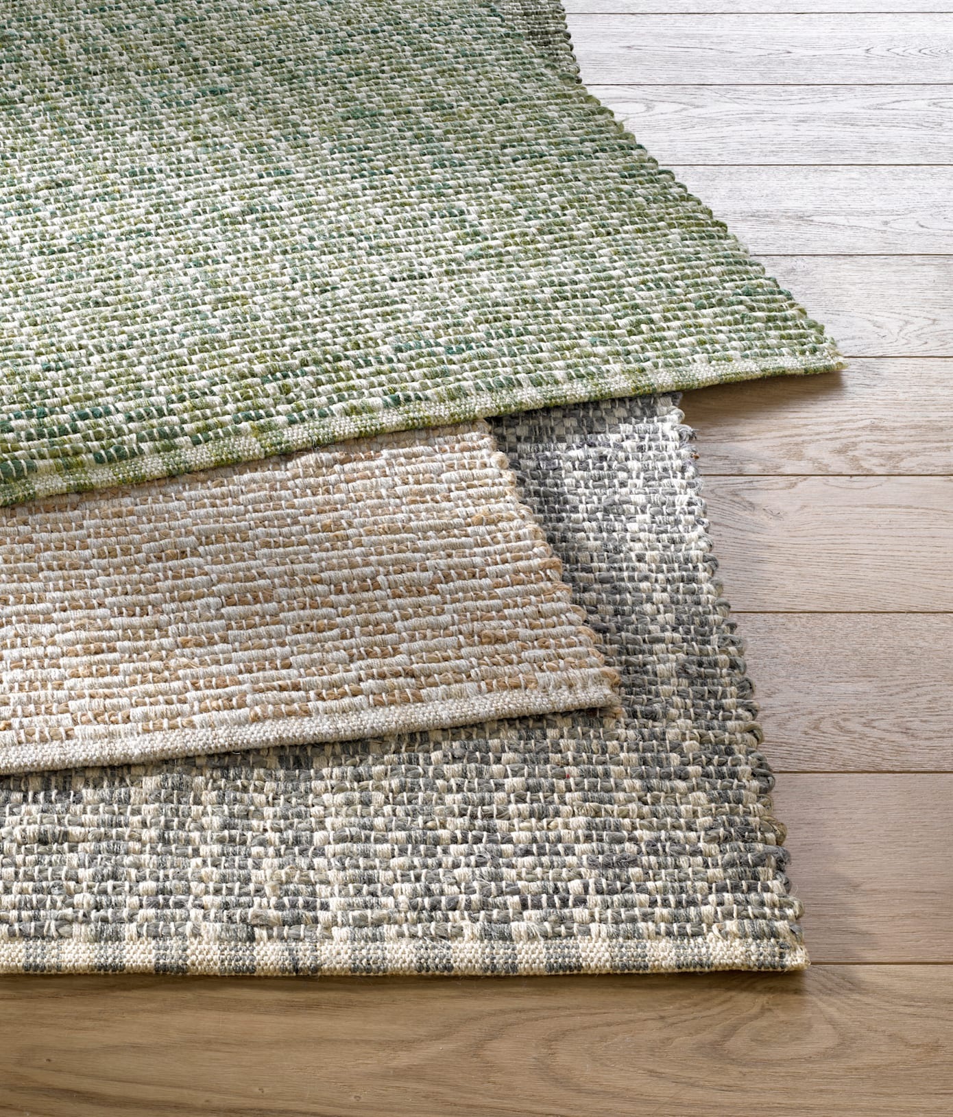 Teppich HEINE HOME Gr. 4, grün, B:120cm H:7mm L:180cm, Jute, Teppiche, Teppich 3