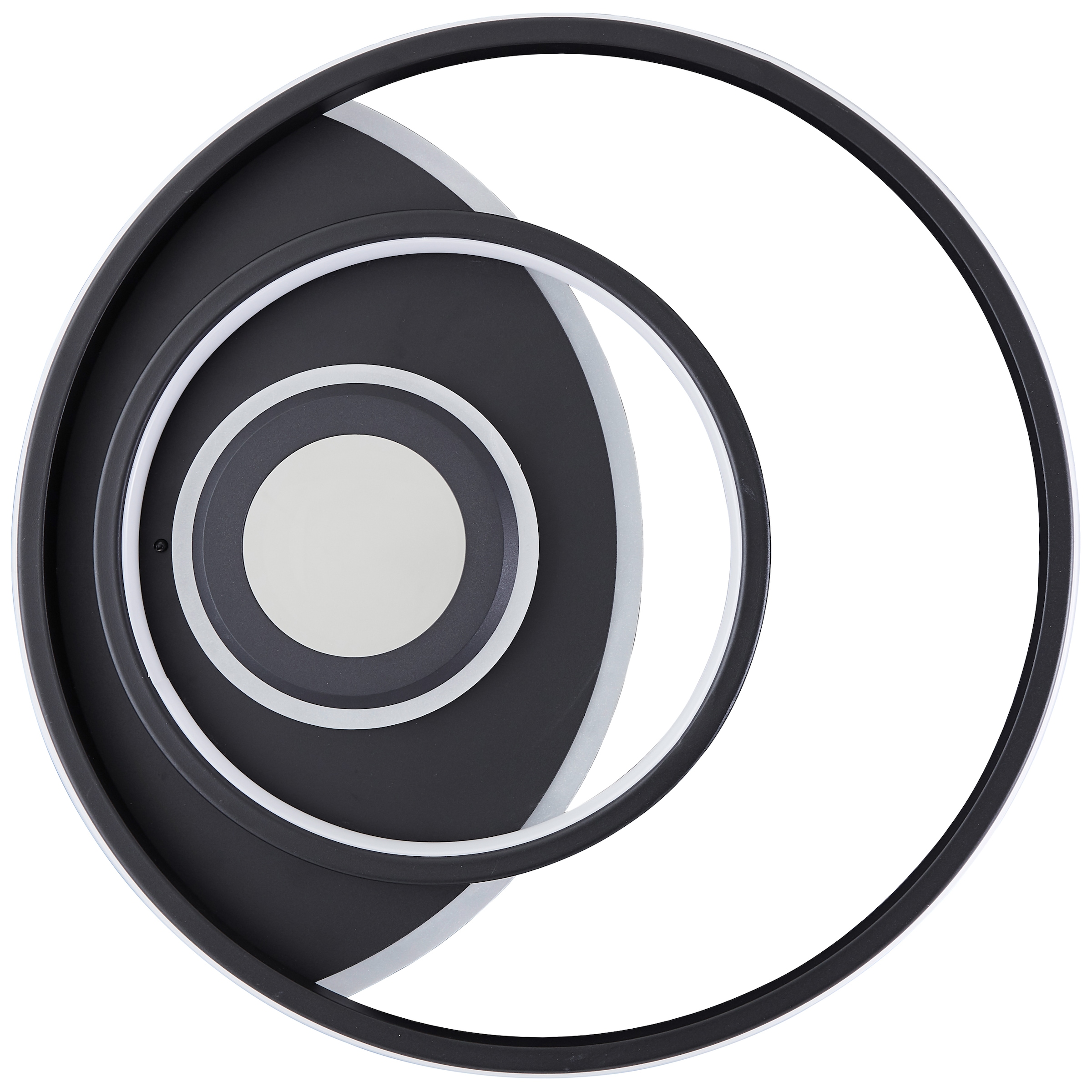 Brilliant LED Deckenleuchte »Opame«, Ø 41 cm, 4400 lm, dimmbar, 3000-6500 K, Fernbedienung, Metall, schwarz