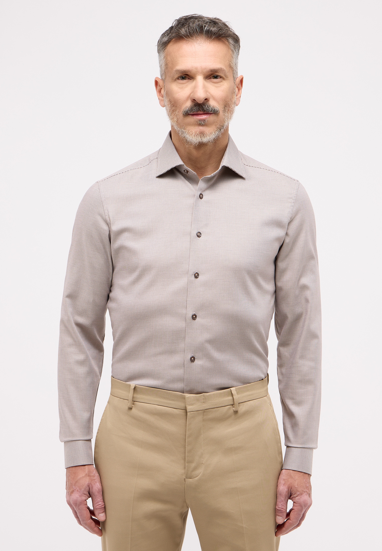 Eterna Langarmhemd "SLIM FIT", NON IRON (bügelfrei) günstig online kaufen