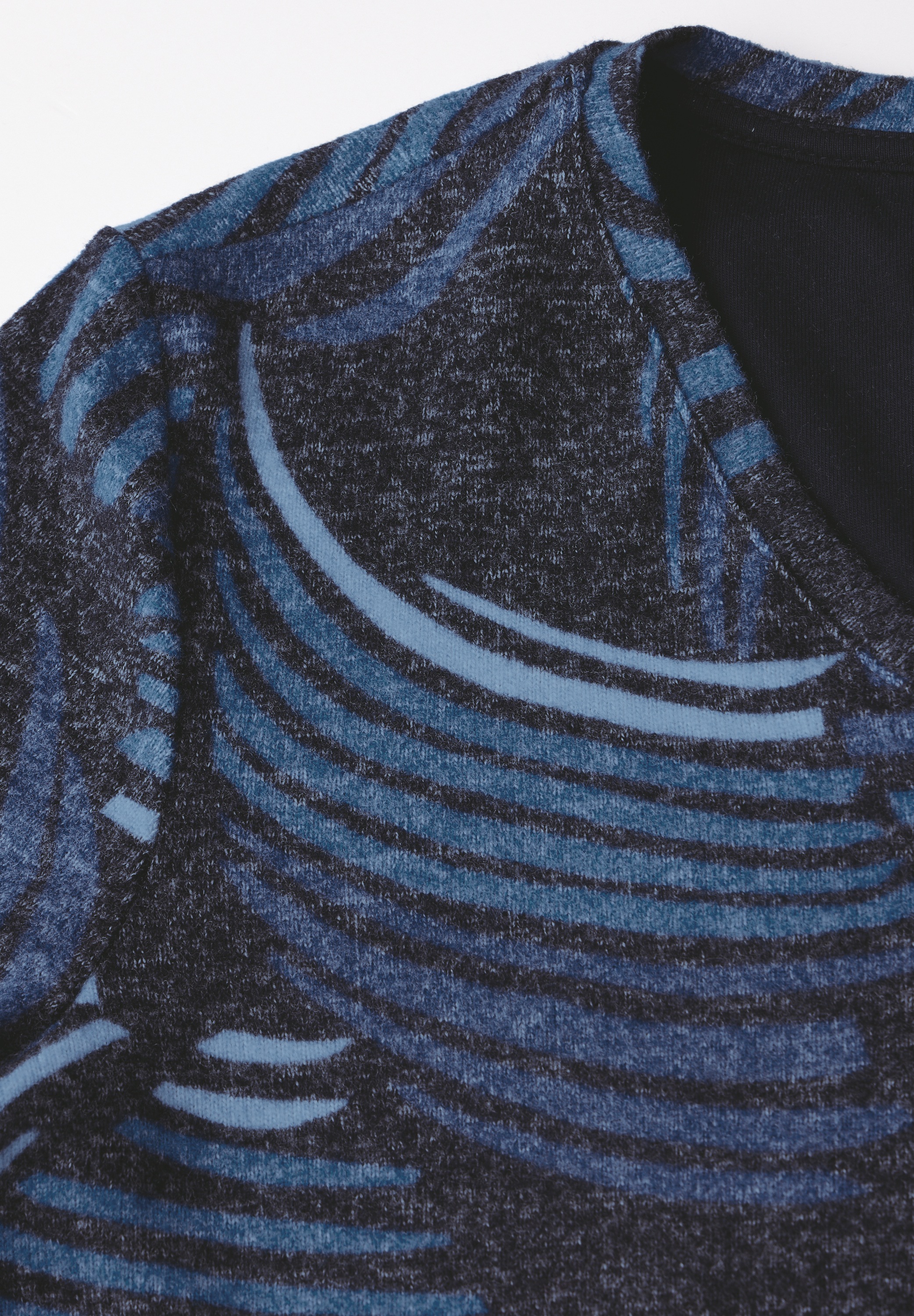 Cecil Langarmshirt, mit Elastiksaum