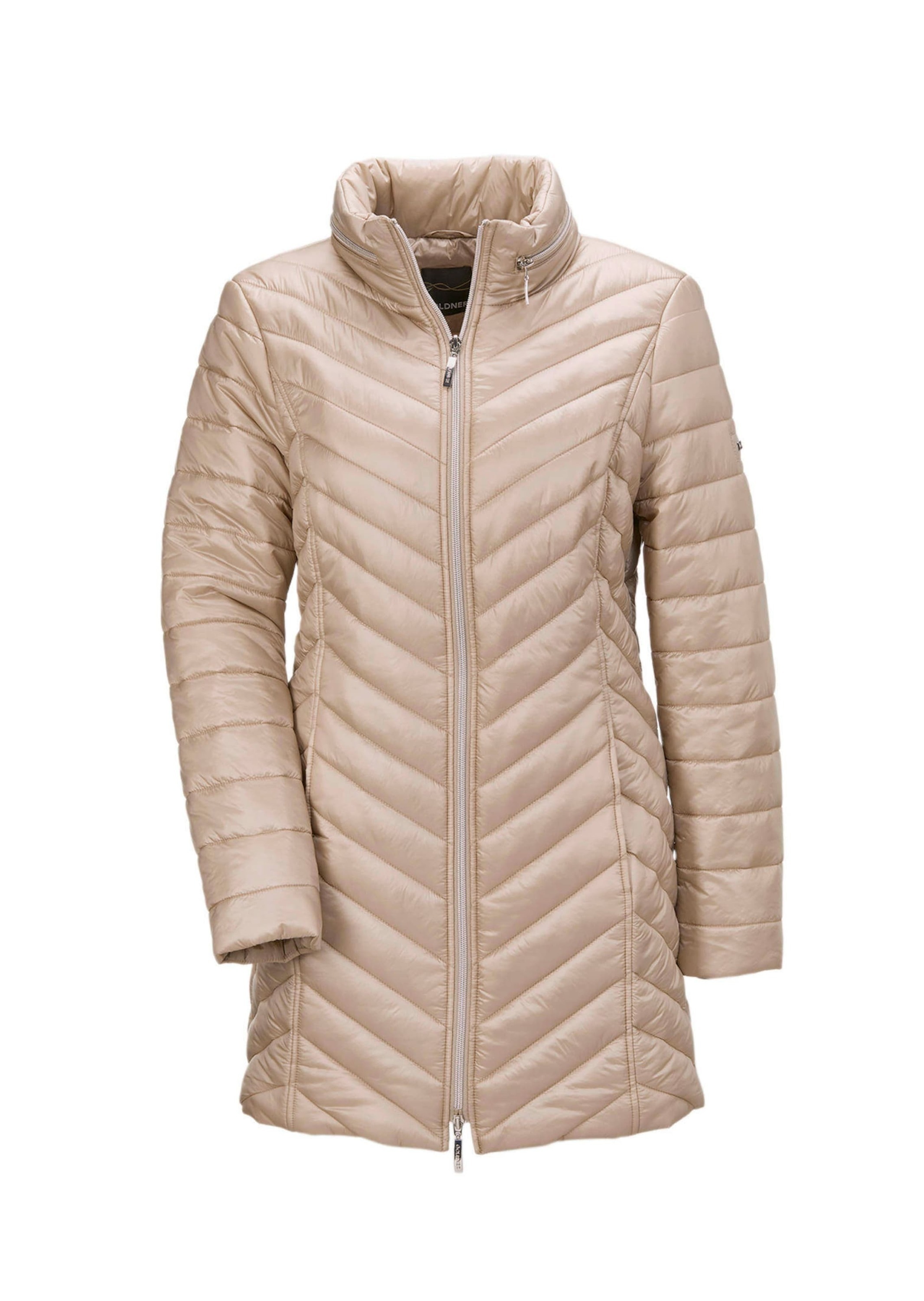 GOLDNER Kurzjacke "Kurzgröße Figurschmeichelnde Longsteppjacke" Leichte Wat günstig online kaufen