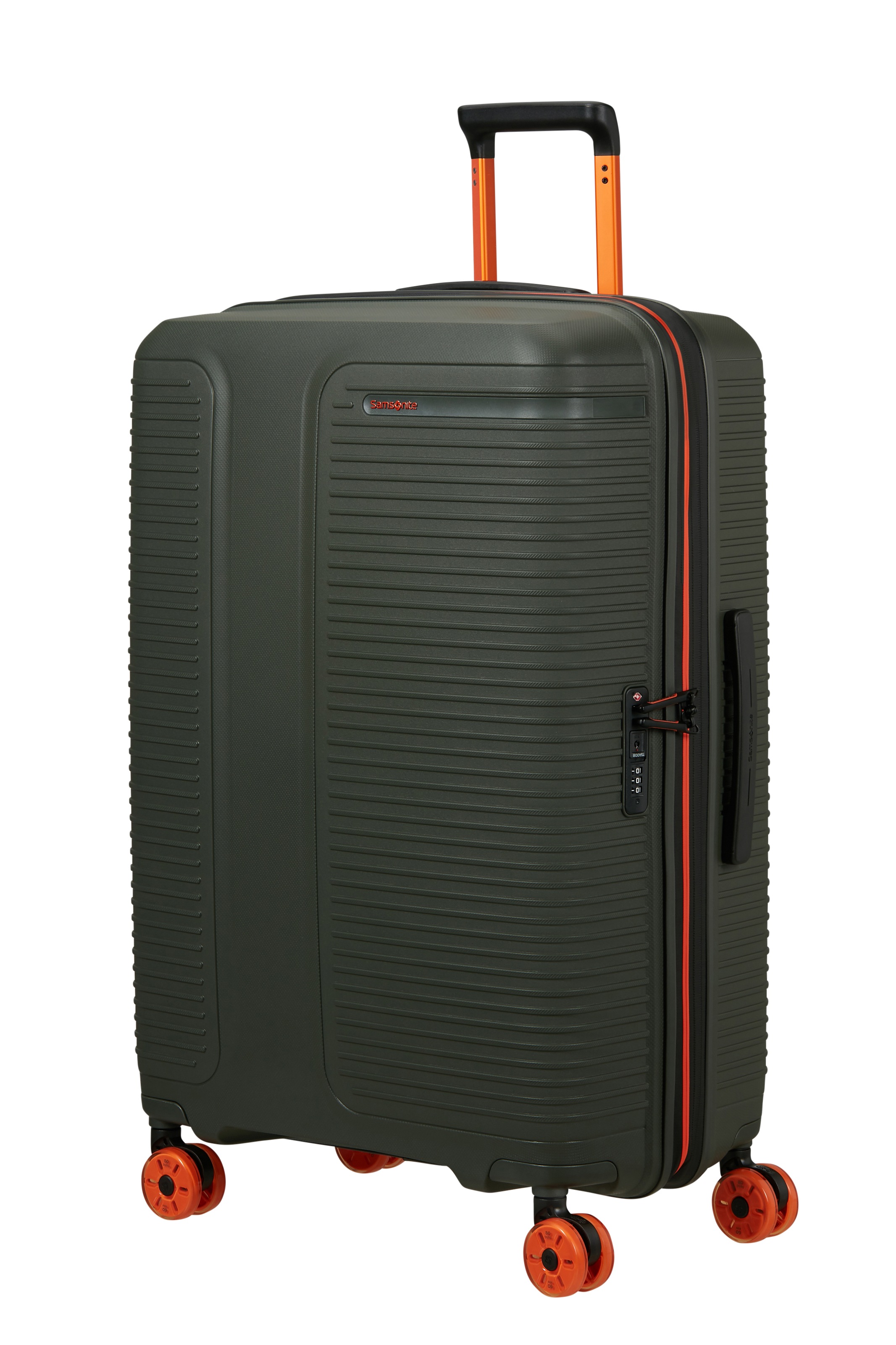 Samsonite Hartschalen-Trolley "Prodiver" 105 L 4 Rollen Mit Teleskopgriff Und Mehreren Tragegriffen
