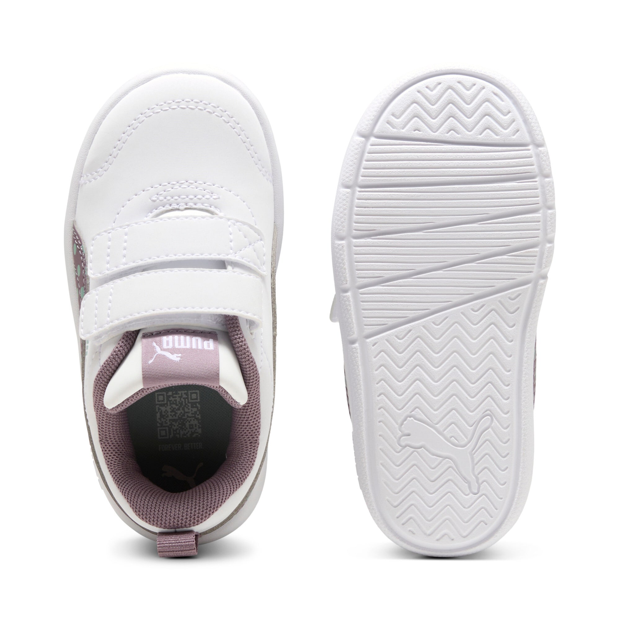 PUMA Sneaker »COURTFLEX V3 DOTTY V INF«, für Kinder