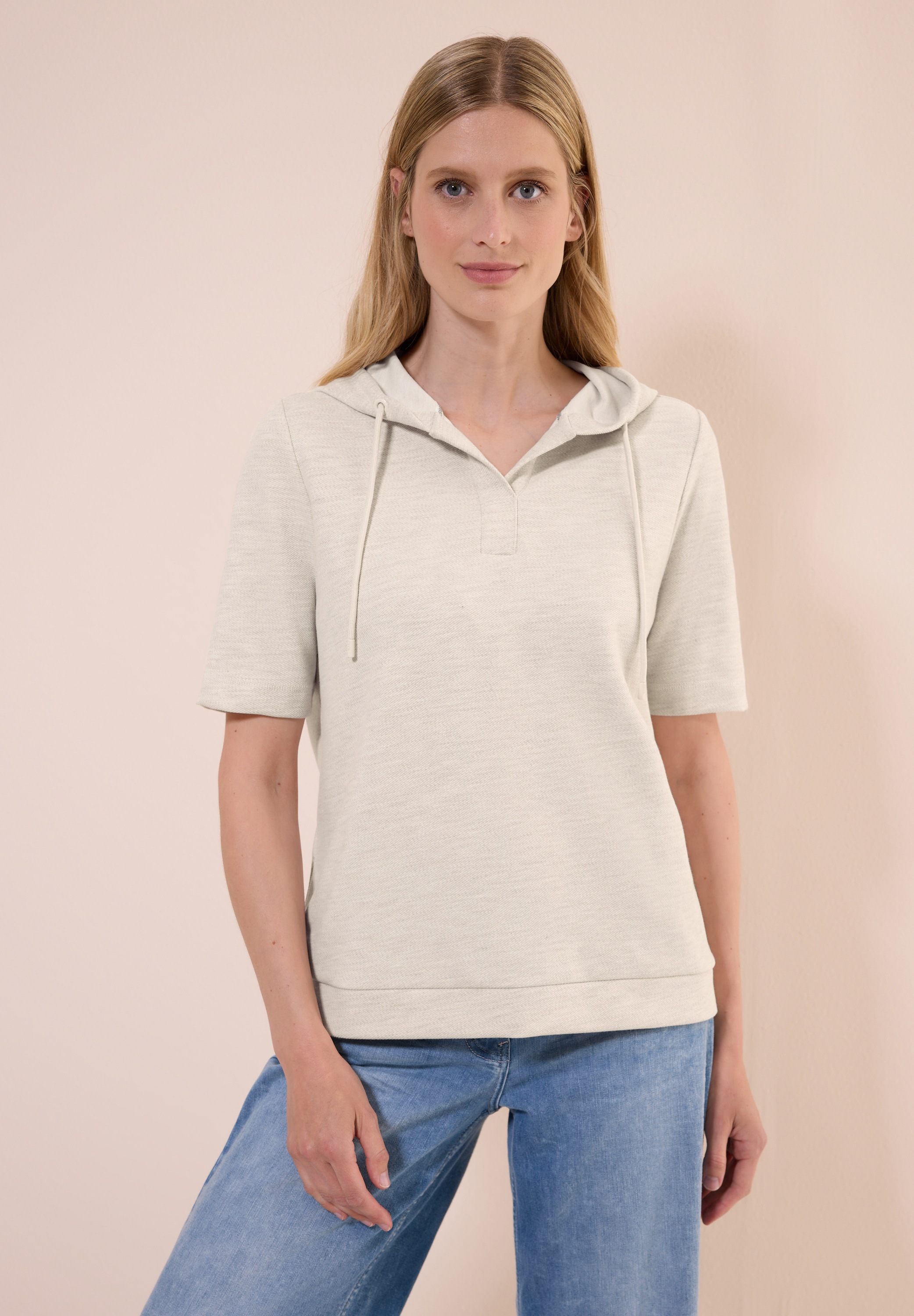 Cecil Hoodie su Tunnelzugband ant Kragen
