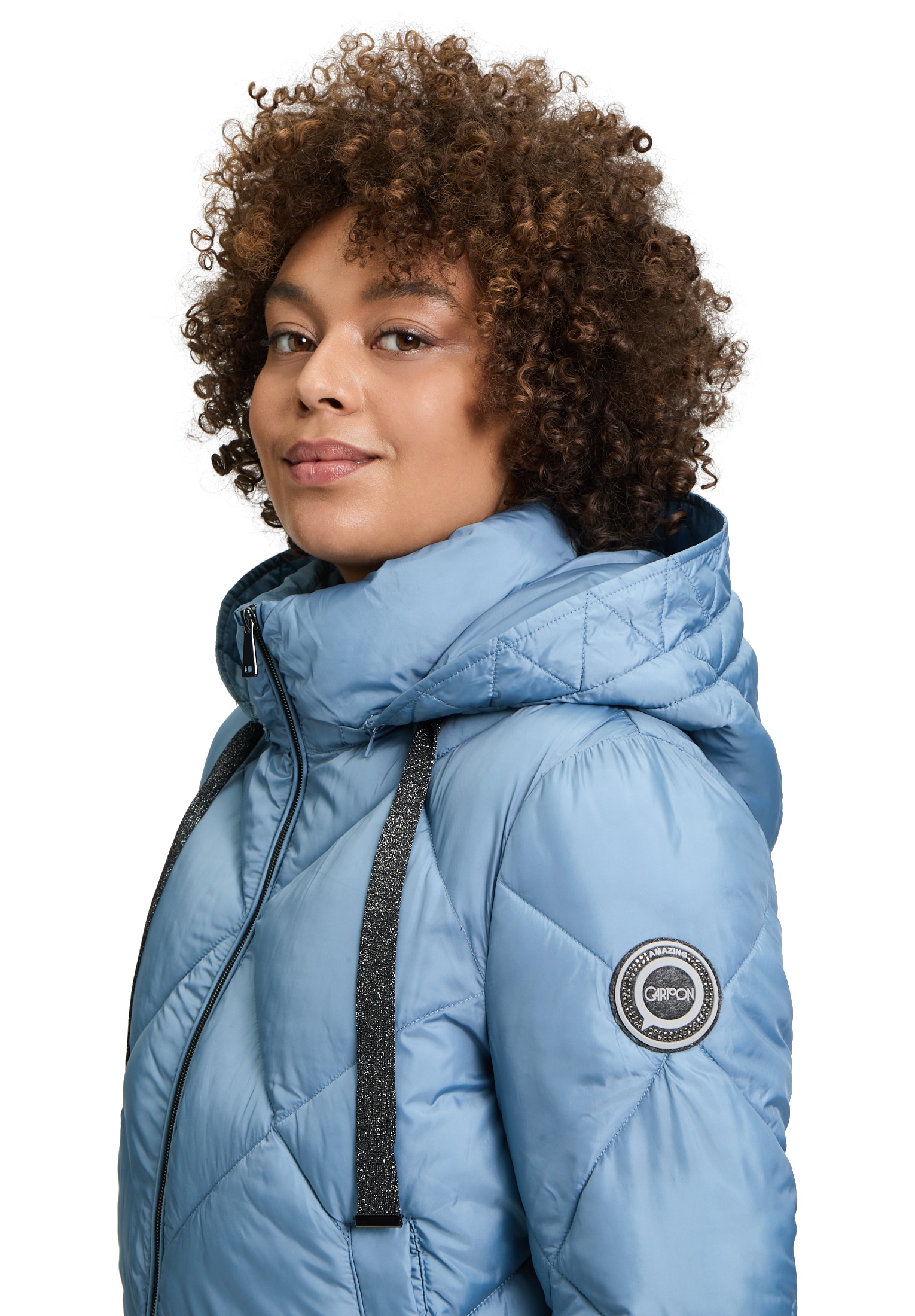 Cartoon Outdoorjacke »Cartoon Damen Outdoorjacke mit Kapuze«, mit Kapuze