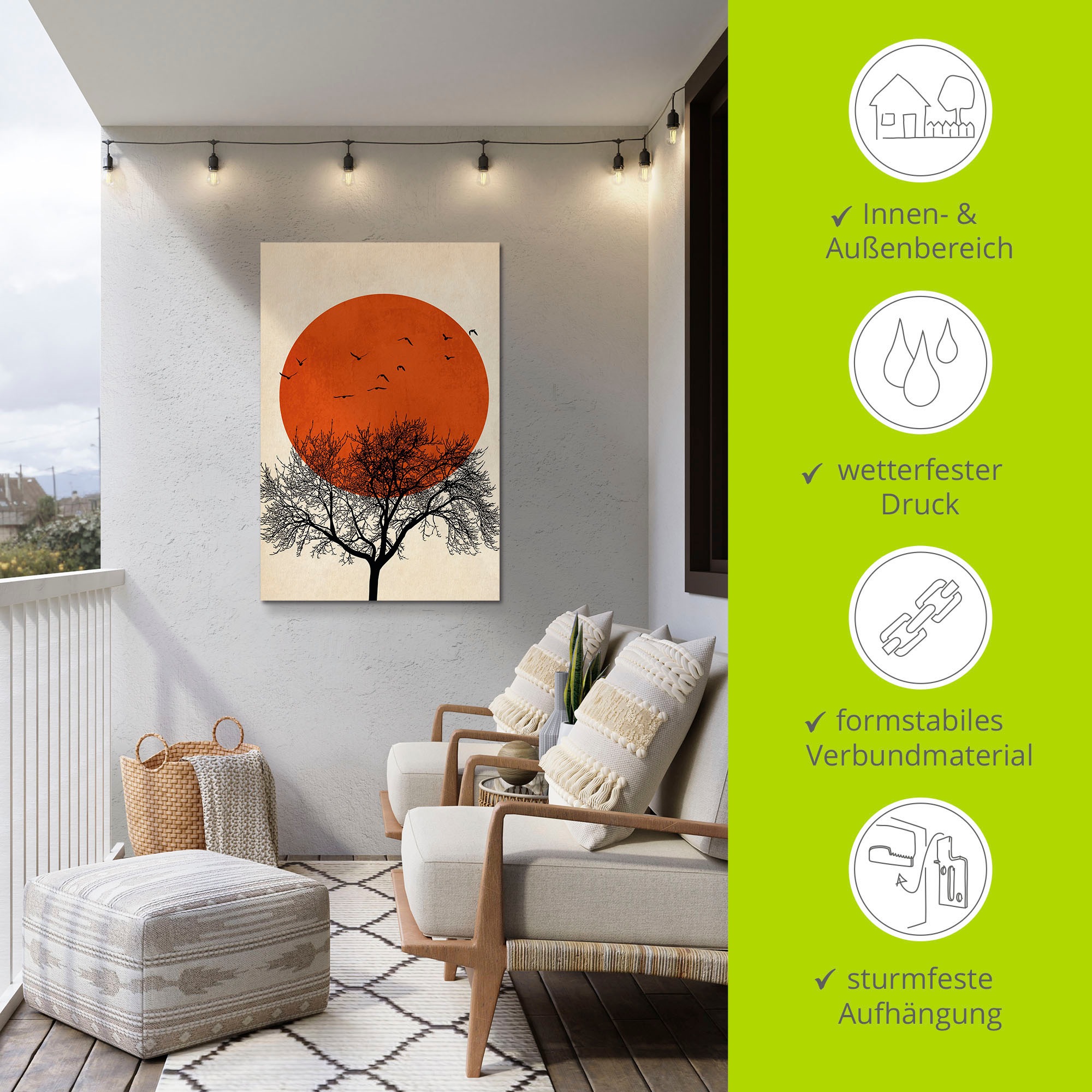 Artland Wandbild »Träumer«, Baumbilder, (1 St.), kaufen | oder BAUR in als Wandaufkleber Poster Alubild, Größen Leinwandbild, versch