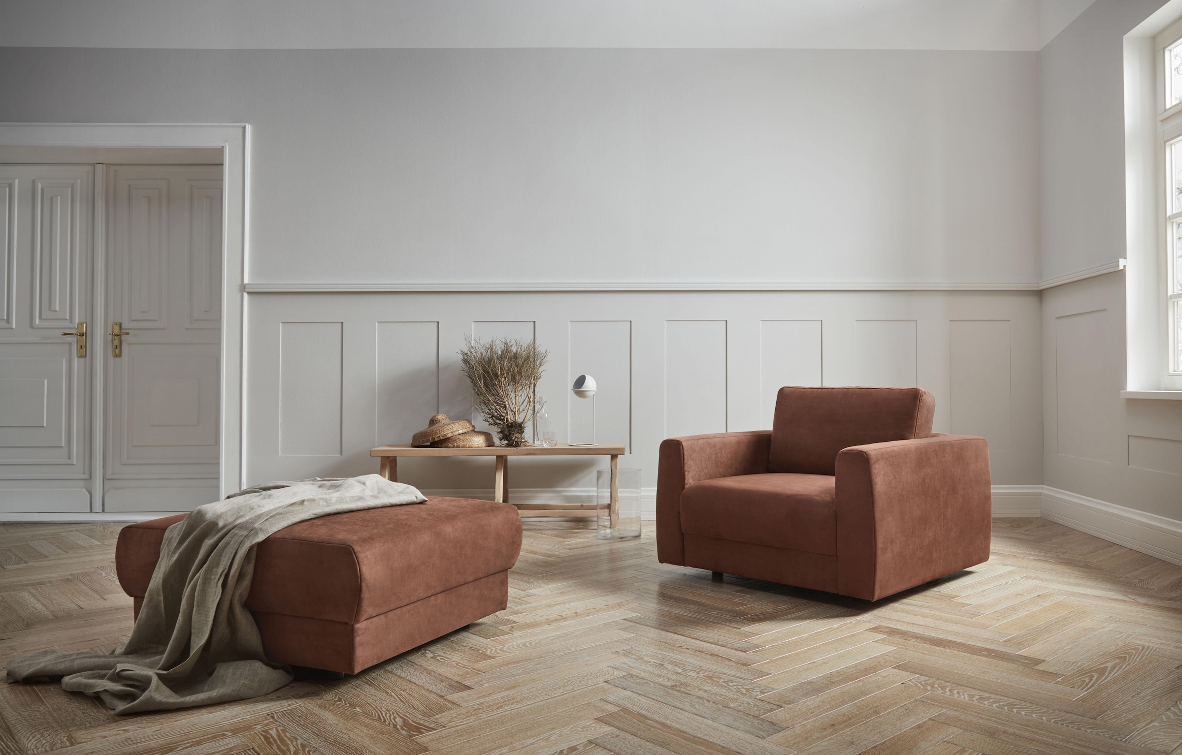 andas Sessel »Hobro Loungesessel«, in 3 Bezugsqualitäten in vielen Farben, Design by Morten Georgsen