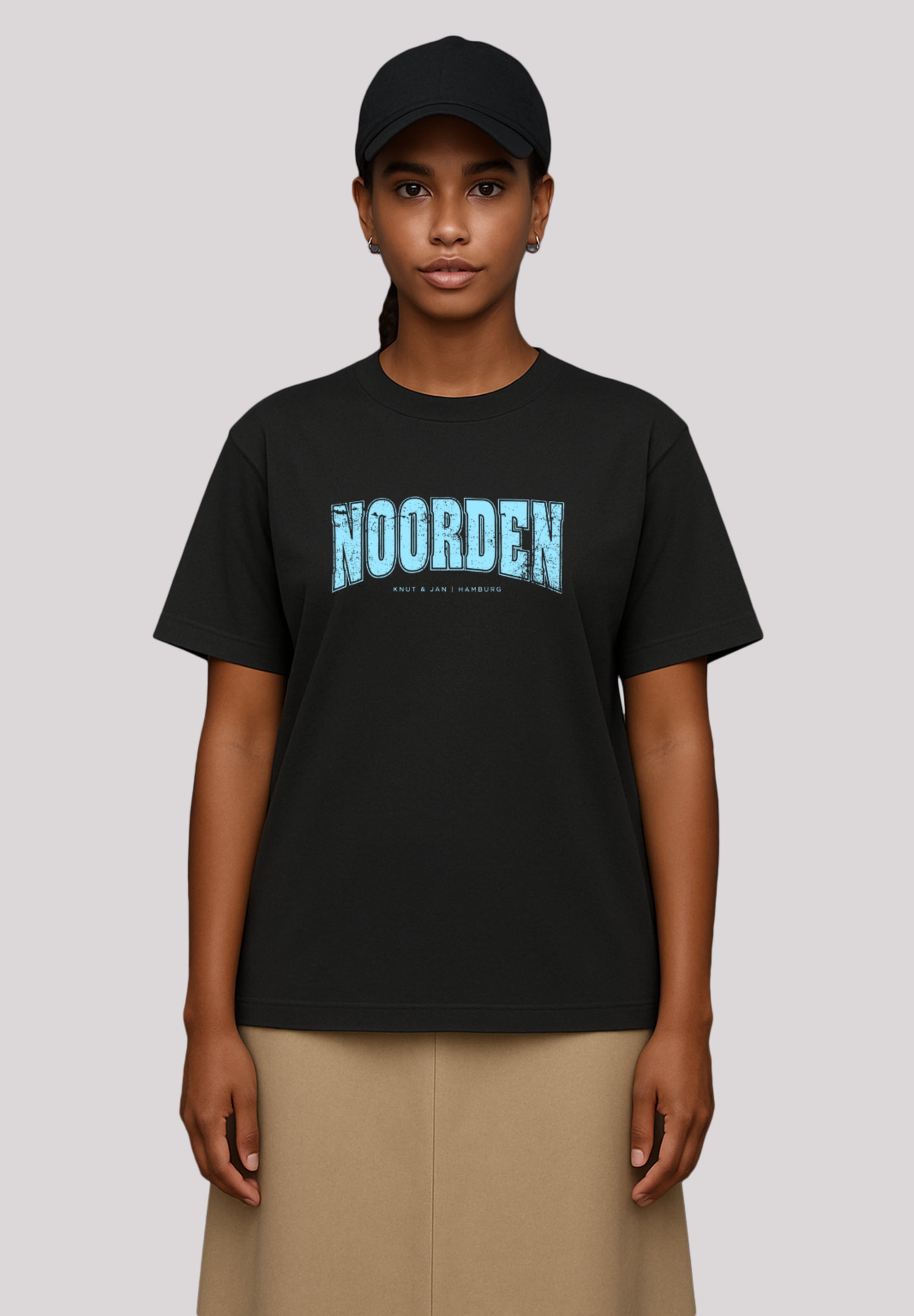 F4NT4STIC "Oversized Shirt Knut & Jan Noorden Collegiate" Premium Qualität, günstig online kaufen