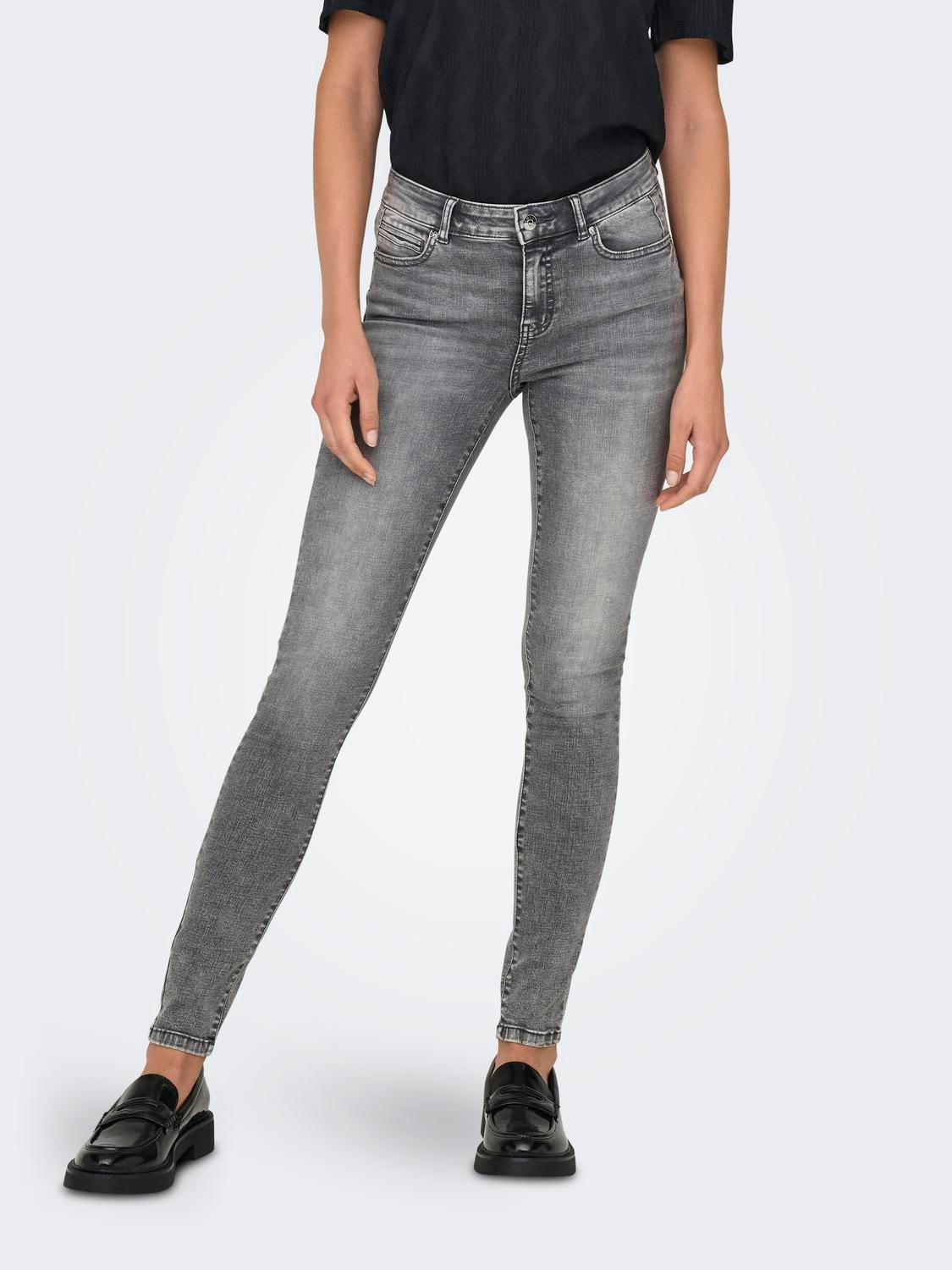 ONLY "ONLWAUW MID WAIST SK LANK COIN PKT DNM X"