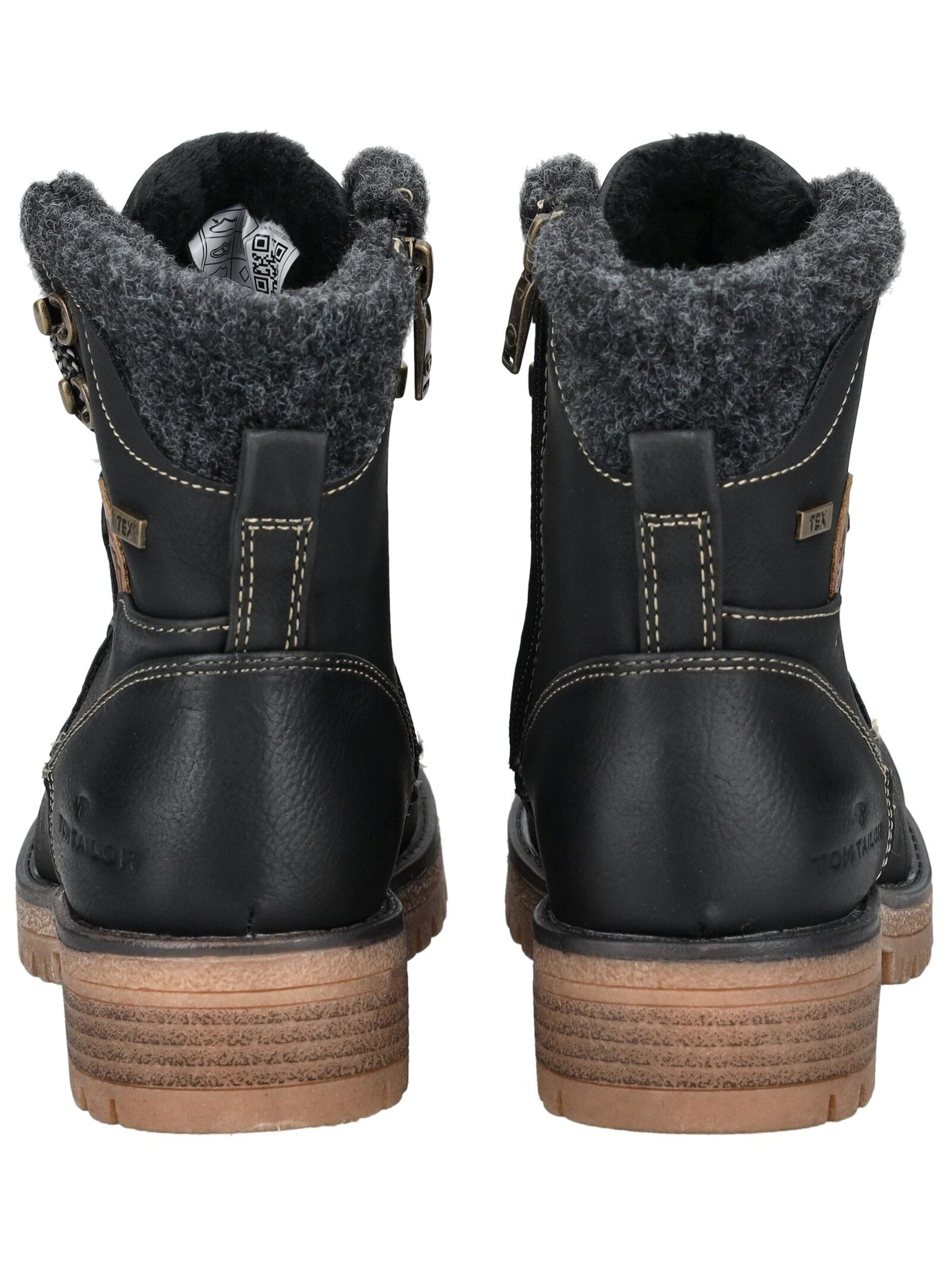 TOM TAILOR Schnürstiefelette »Tom Tailor Stiefelette Lederimitat«