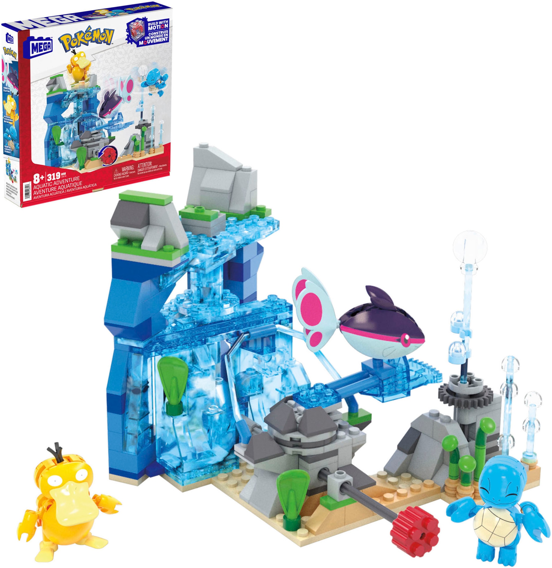 Konstruktions-Spielset »MEGA Pokémon Wasserabenteuer«