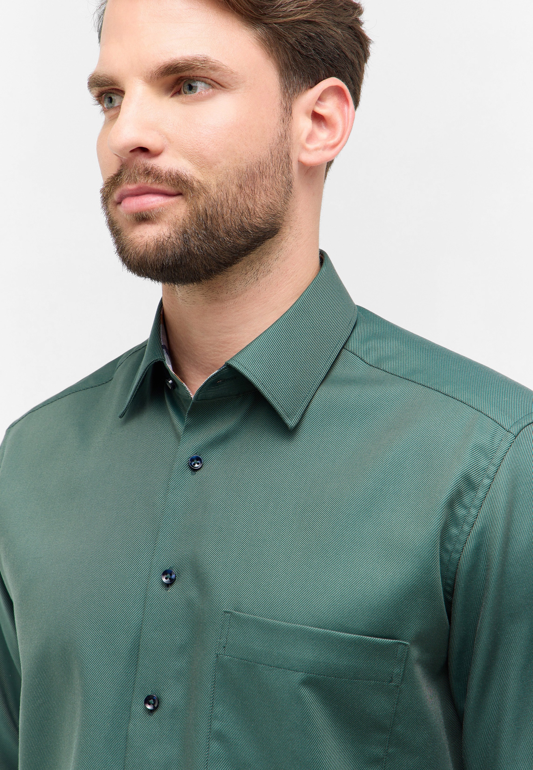 Eterna Langarmhemd »COMFORT FIT«, NON IRON (bügelfrei)