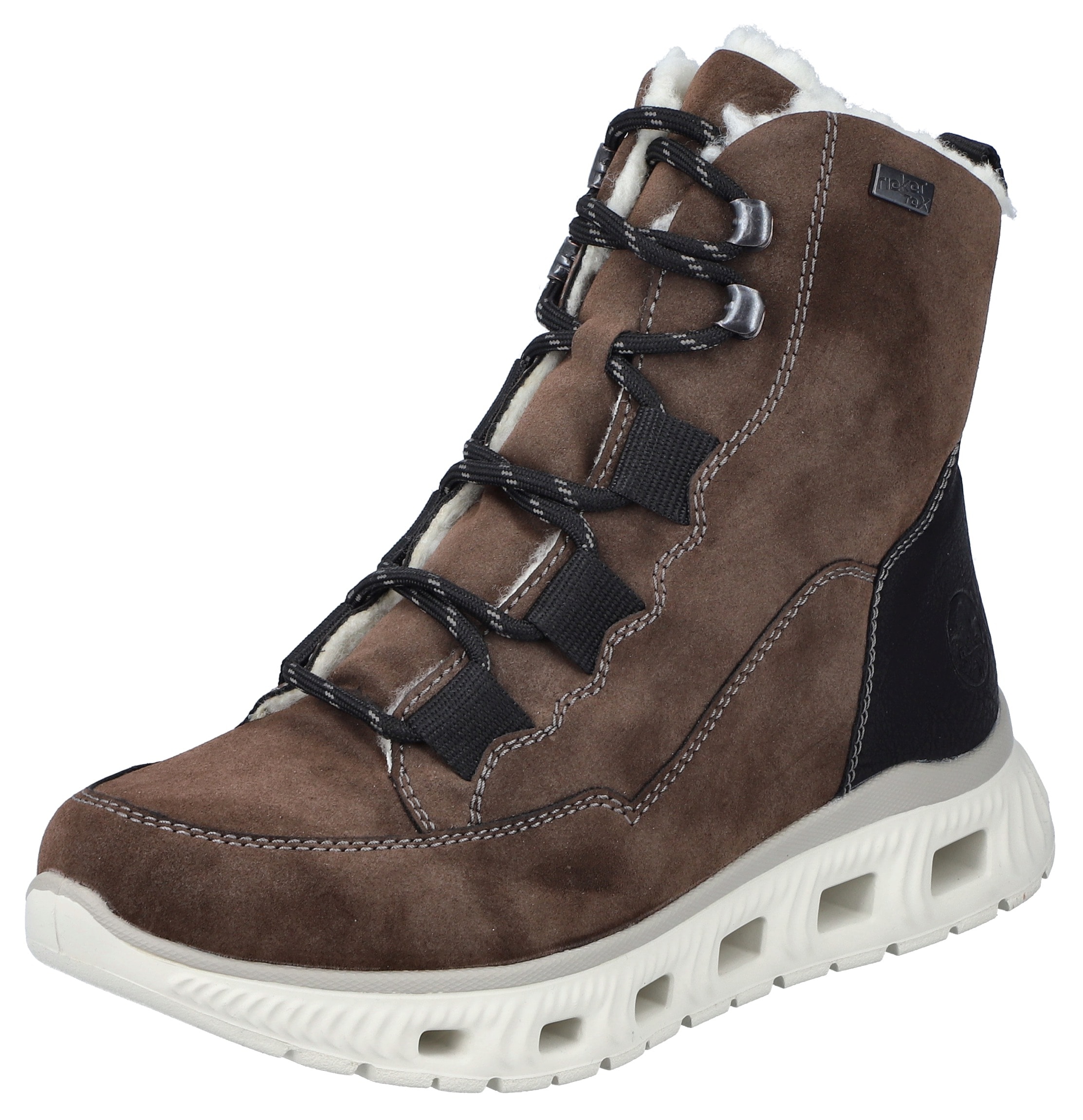 Rieker Winterboots, Schnürboots, Outdoorboots mit wasserabweisender riekerTEX-Membran