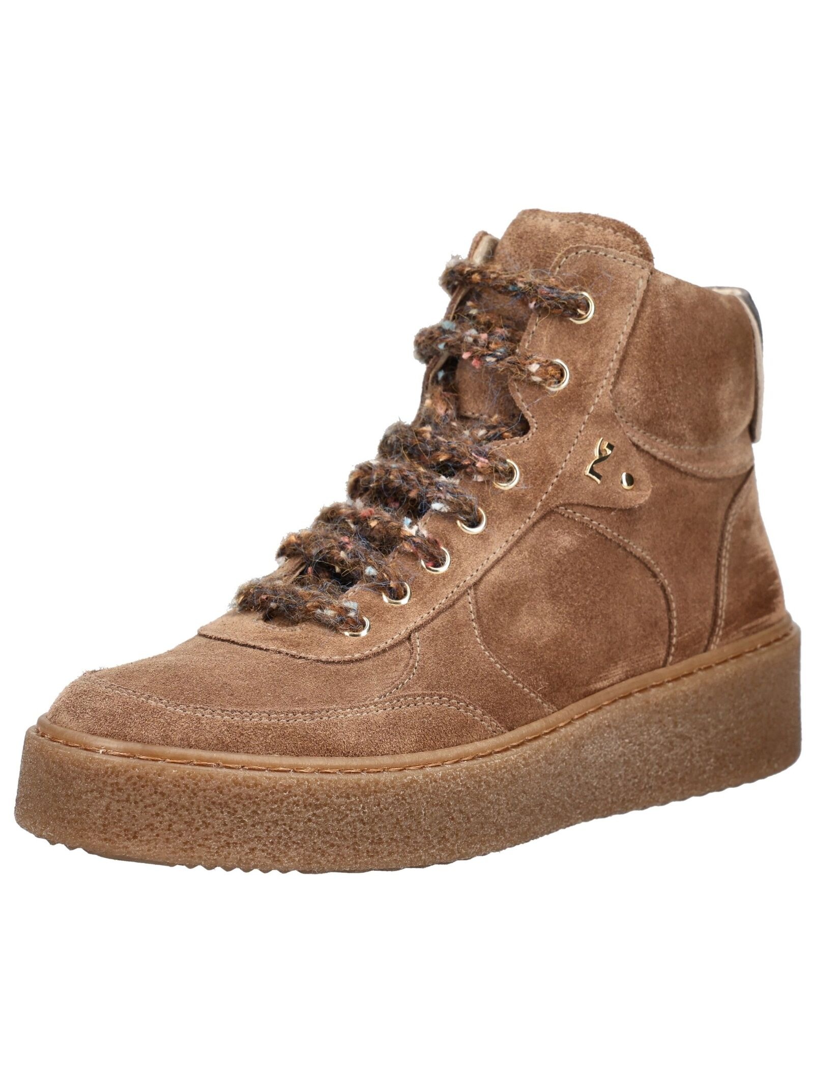 Nero Giardini Schnürstiefelette "Nero Giardini Stiefelette Veloursleder"