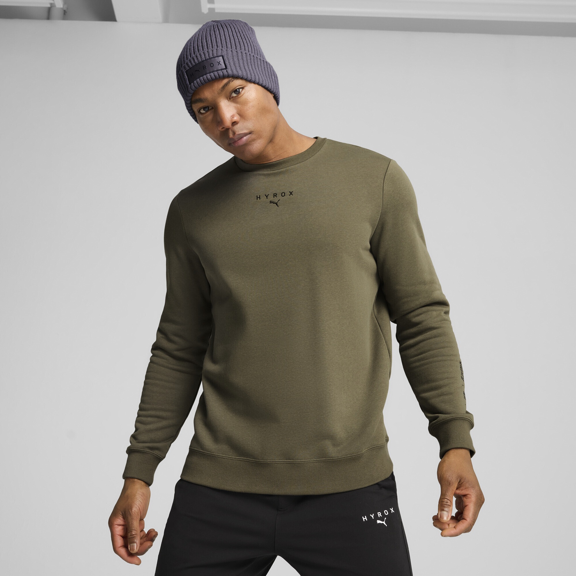 PUMA Beanie »PUMA x HYROX Beanie mit Umschlag Erwachsene«