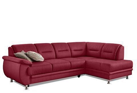 sit&more Ecksofa »Mailand L-Form«, wahlweise mit Bettfunktion