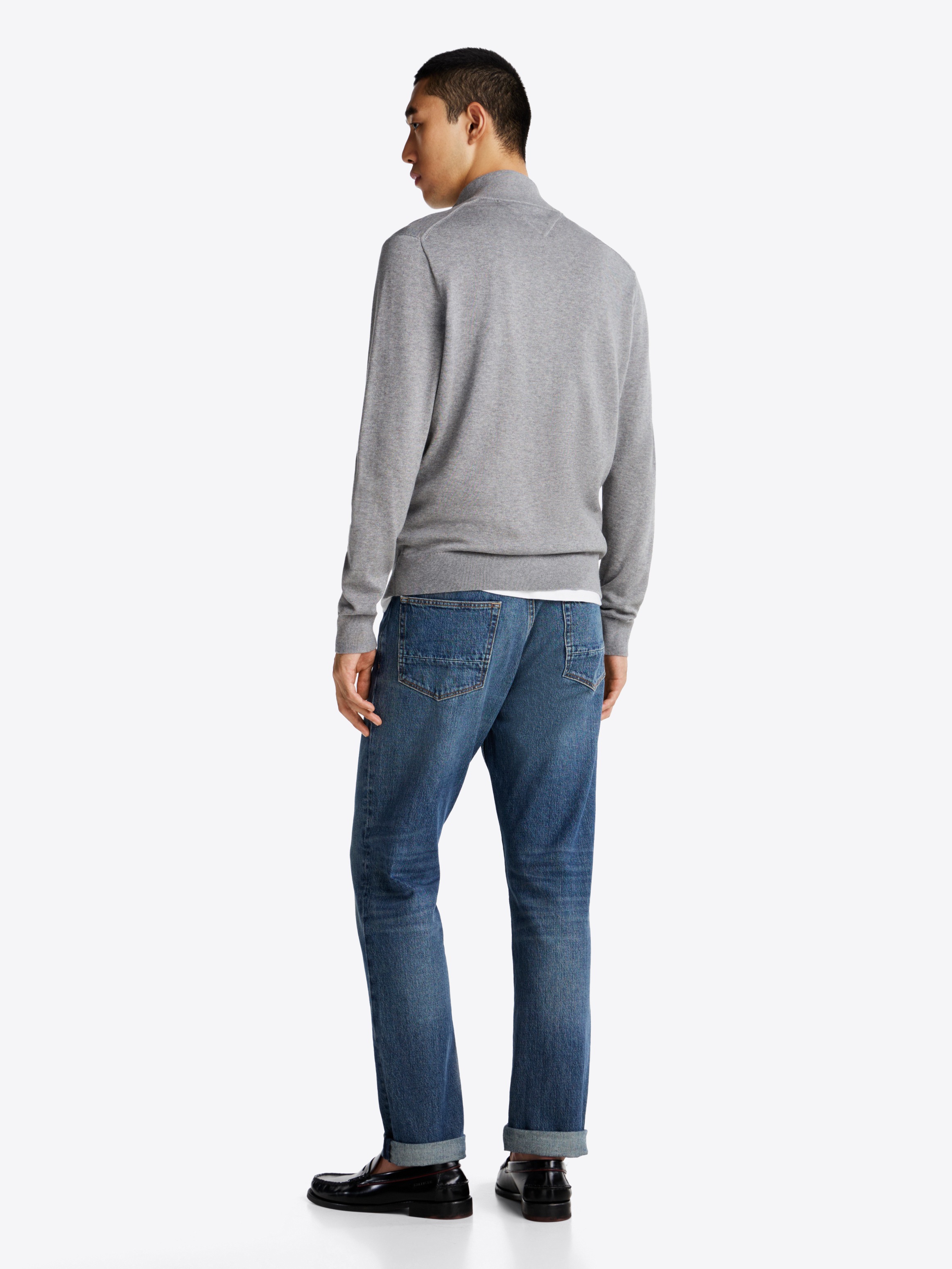 Tommy Hilfiger Troyer »ESSENTIAL COTTON ZIP MOCK«
