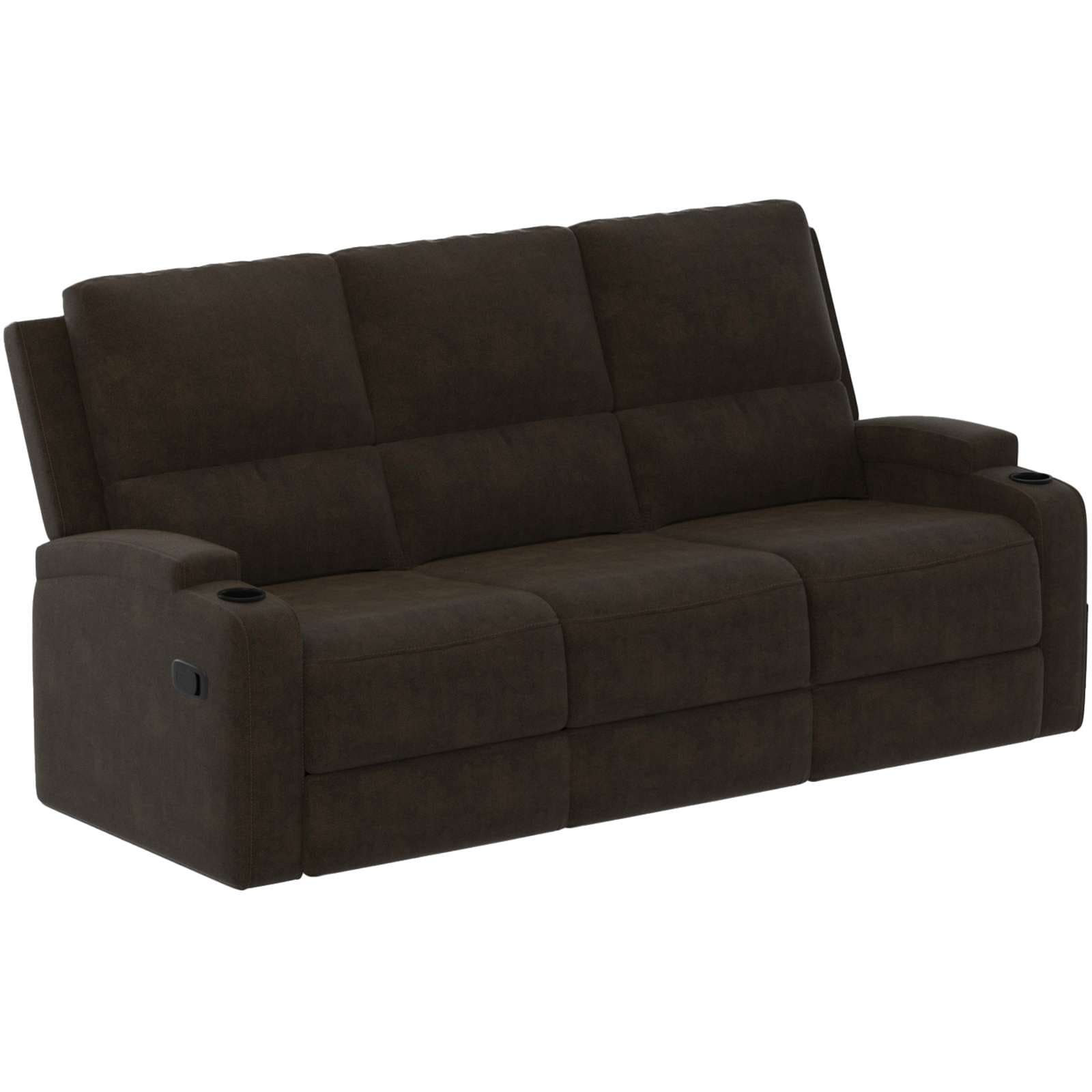 Home affaire 3-Sitzer »Napori«, Kinosofa mit 2 x Relaxfunktion und Getränkehalter
