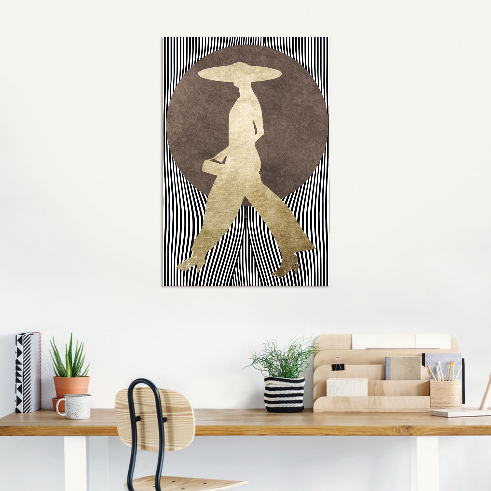 Artland Wandbild »Madame Noir«, Bilder von Frauen, (1 St.), als Alubild, Outdoorbild, Leinwandbild, Poster, Wandaufkleber