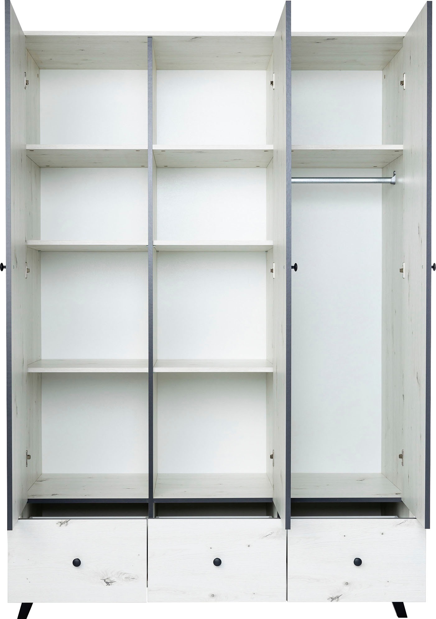 Thumbnail - arthur berndt Kleiderschrank "Kinderkleiderschrank "Lavea" 3-türig"