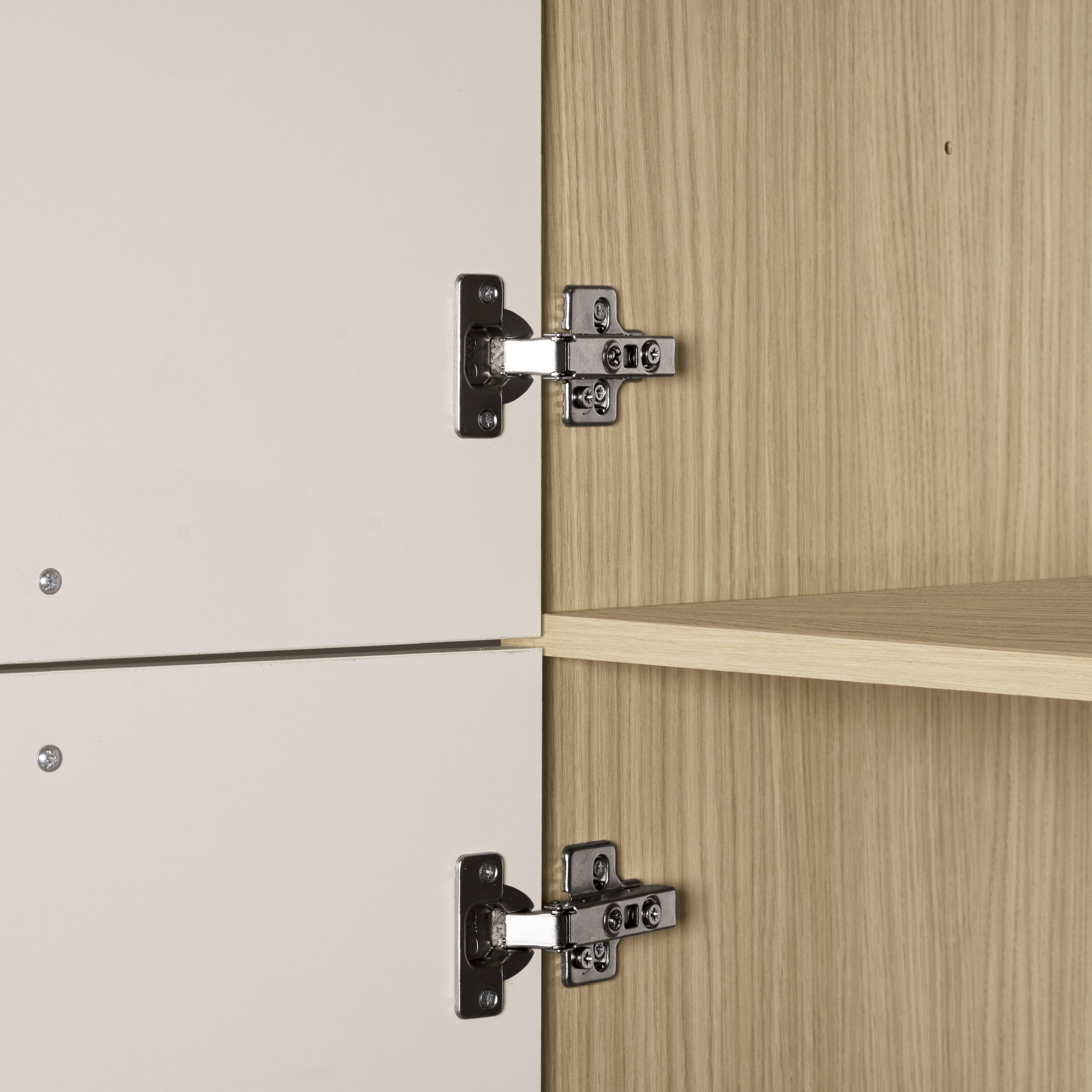 KOCHSTATION Vorratsschrank »Luna, Hochschrank, Küchenvorratsschrank, Speiseschrank, Made in Italy« B/T/H: 60×60×214,5 cm, mit 6 großzügigen Fächern