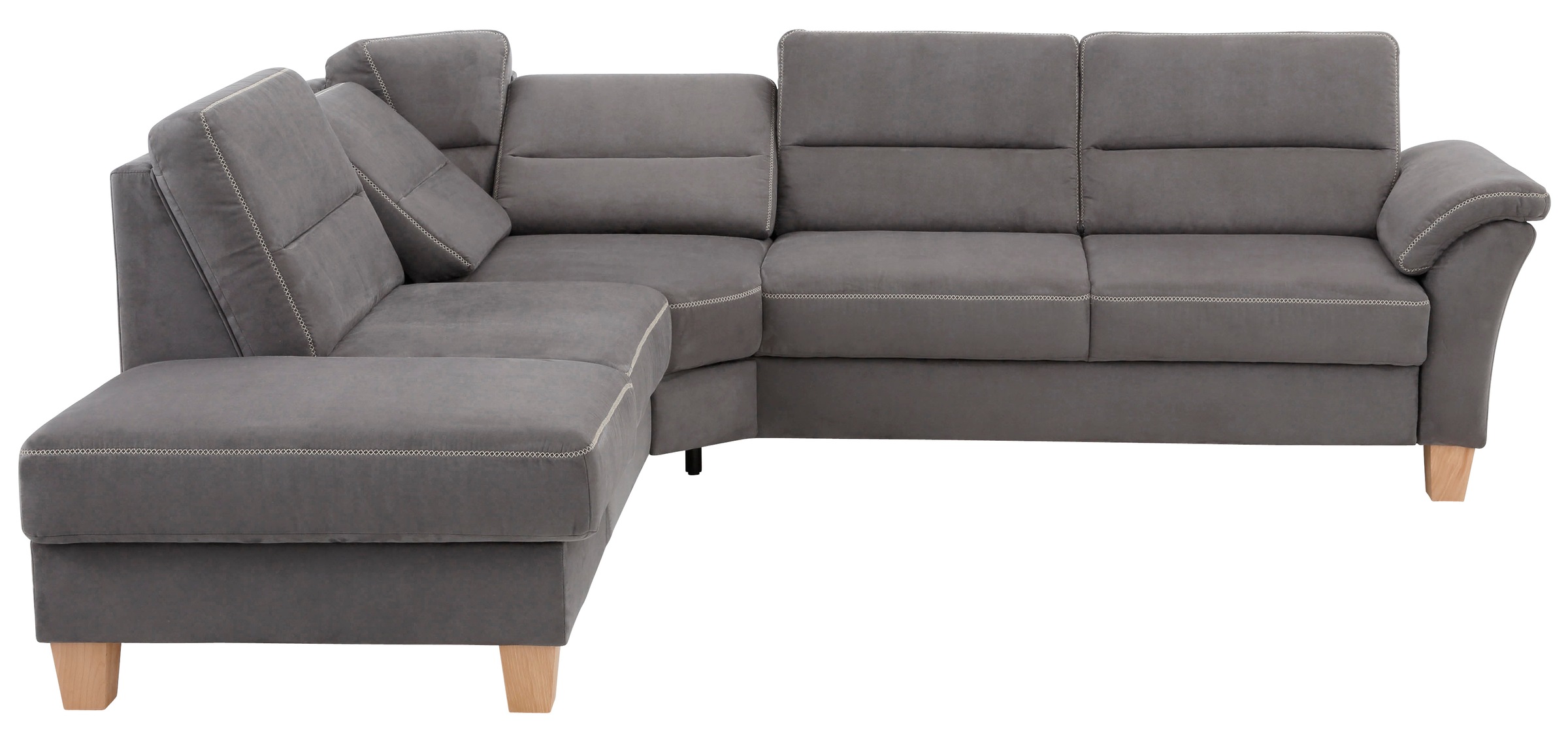 Home affaire Ecksofa »Soleo L-Form«, komfortabel durch Trapezecke mit Relaxfunktion, auch mit Bettfunktion