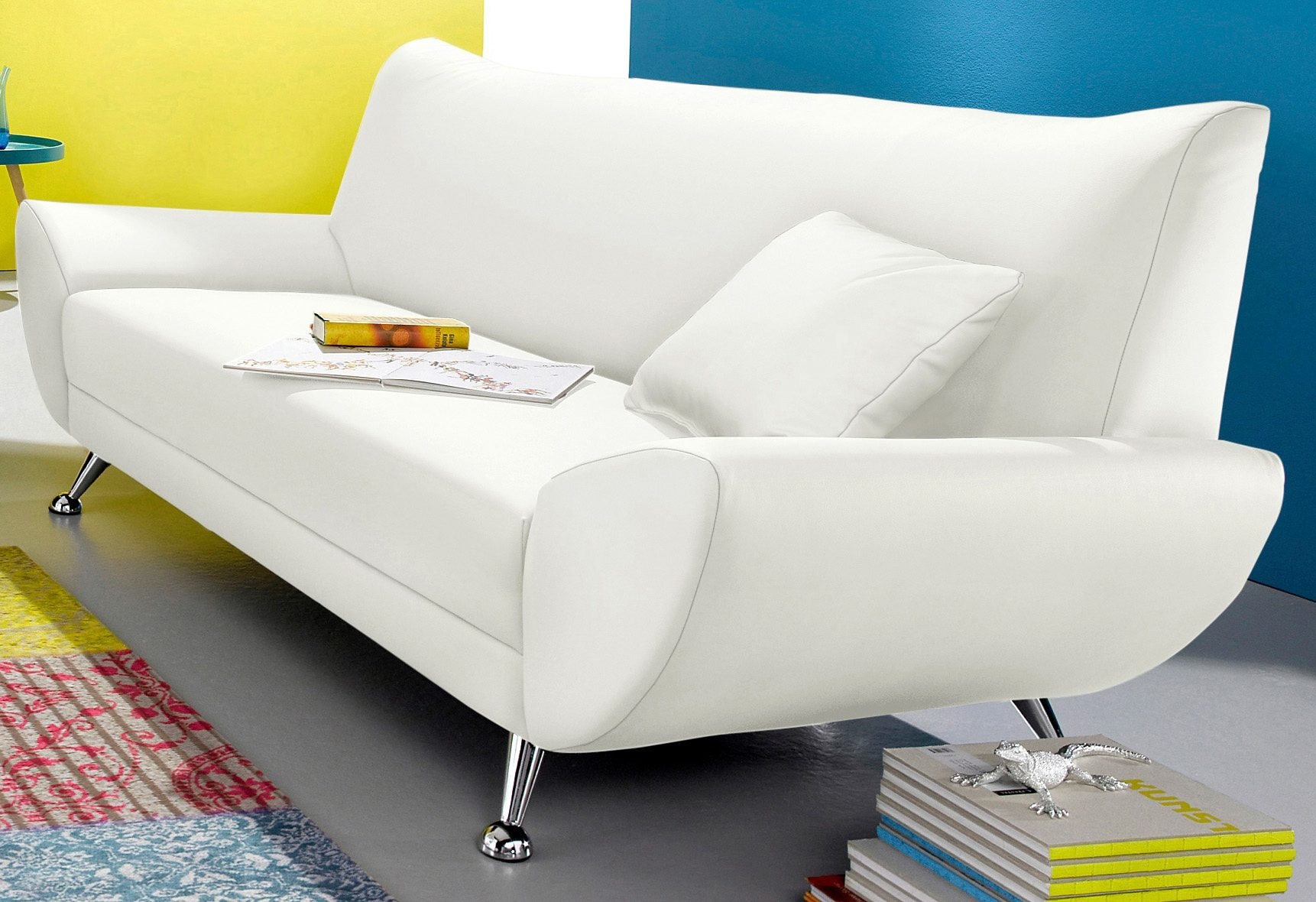 Thumbnail - Home affaire 3-Sitzer "Saltare elegant und komfortabel, toller Designfuß"